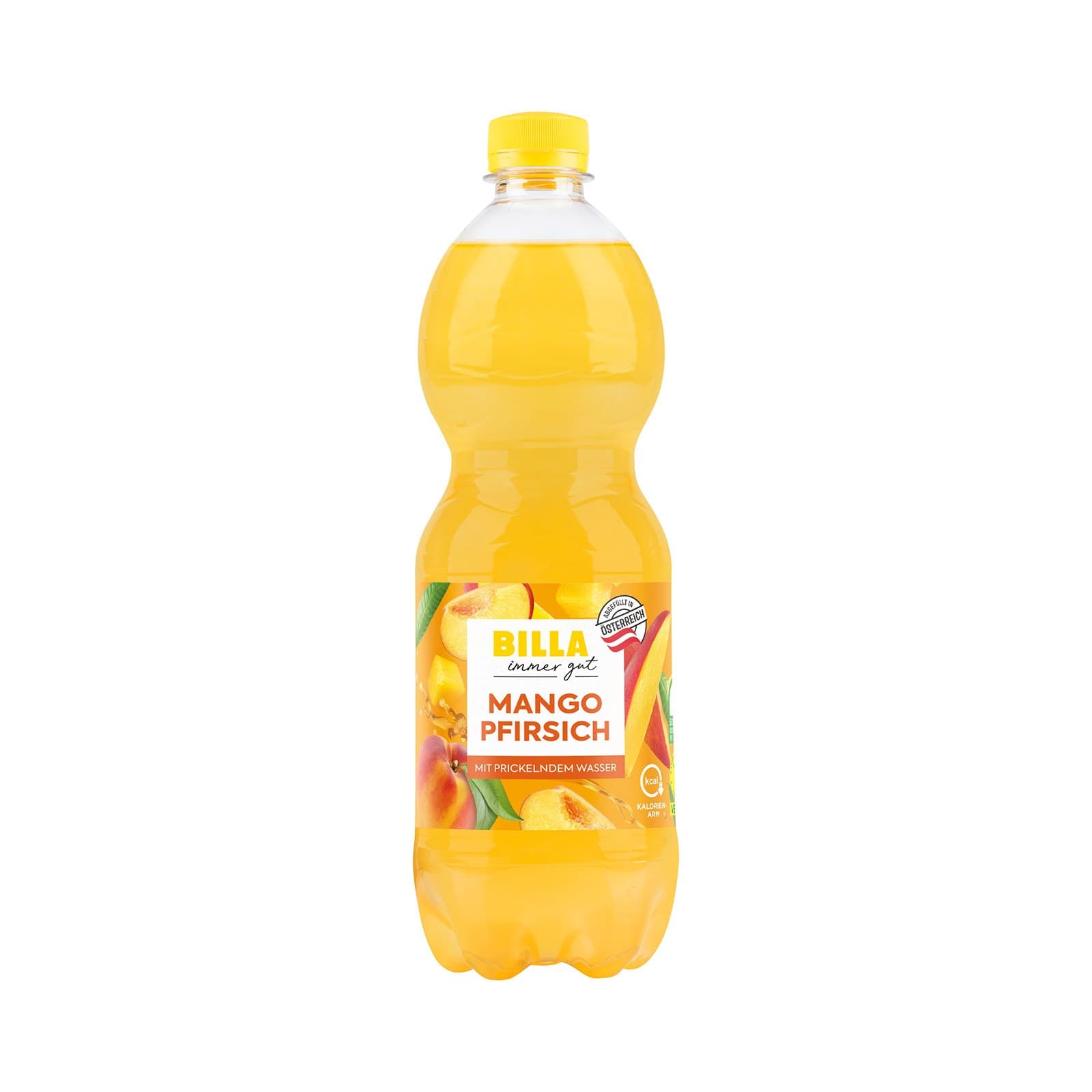BILLA Mineralwasser Mango Pfirsich