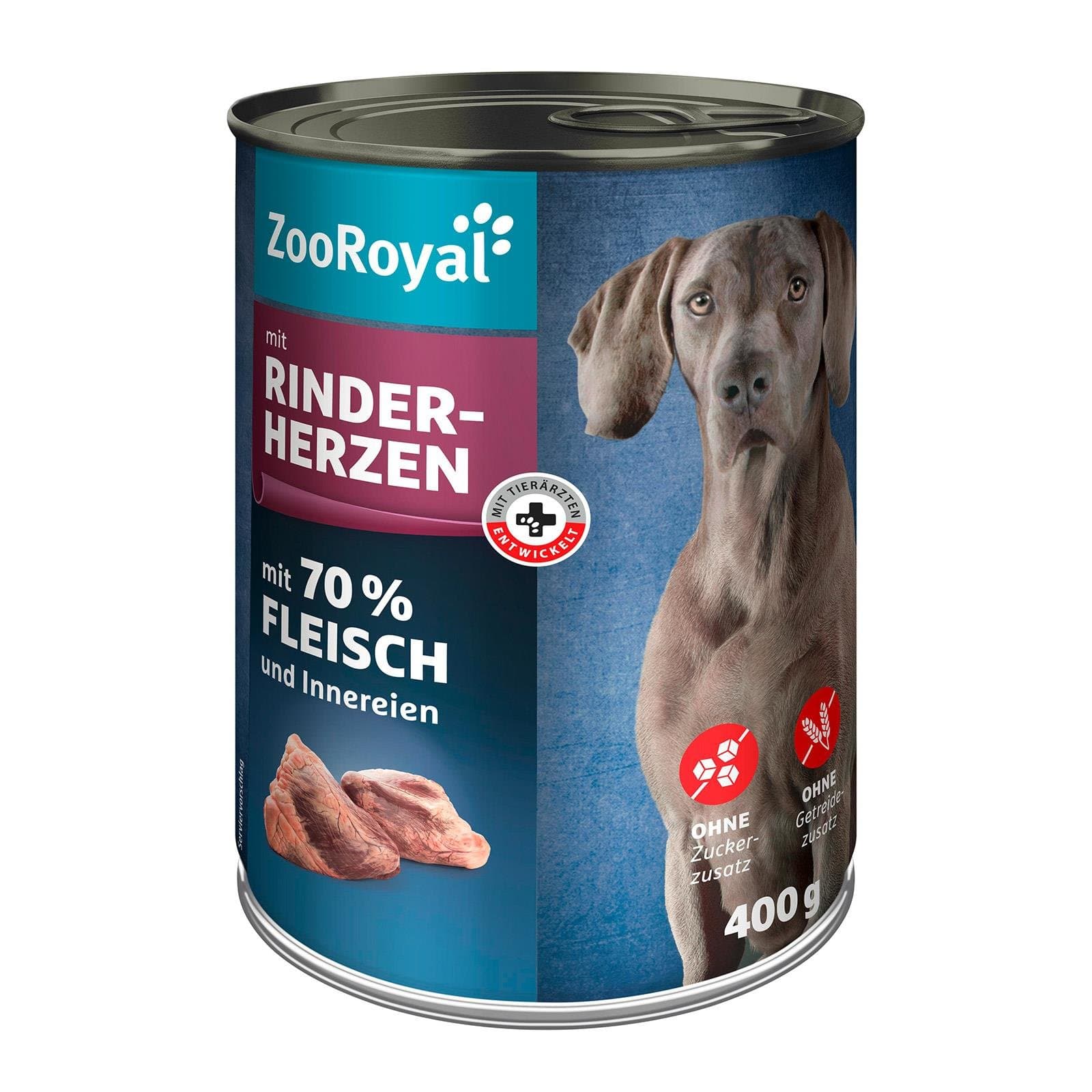 ZooRoyal Hundefutternass Rind