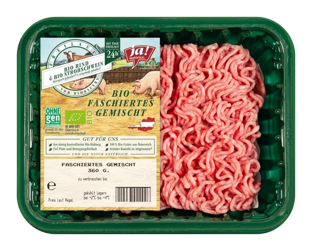 Ja! Natürlich Faschiertes Gemischt Bio