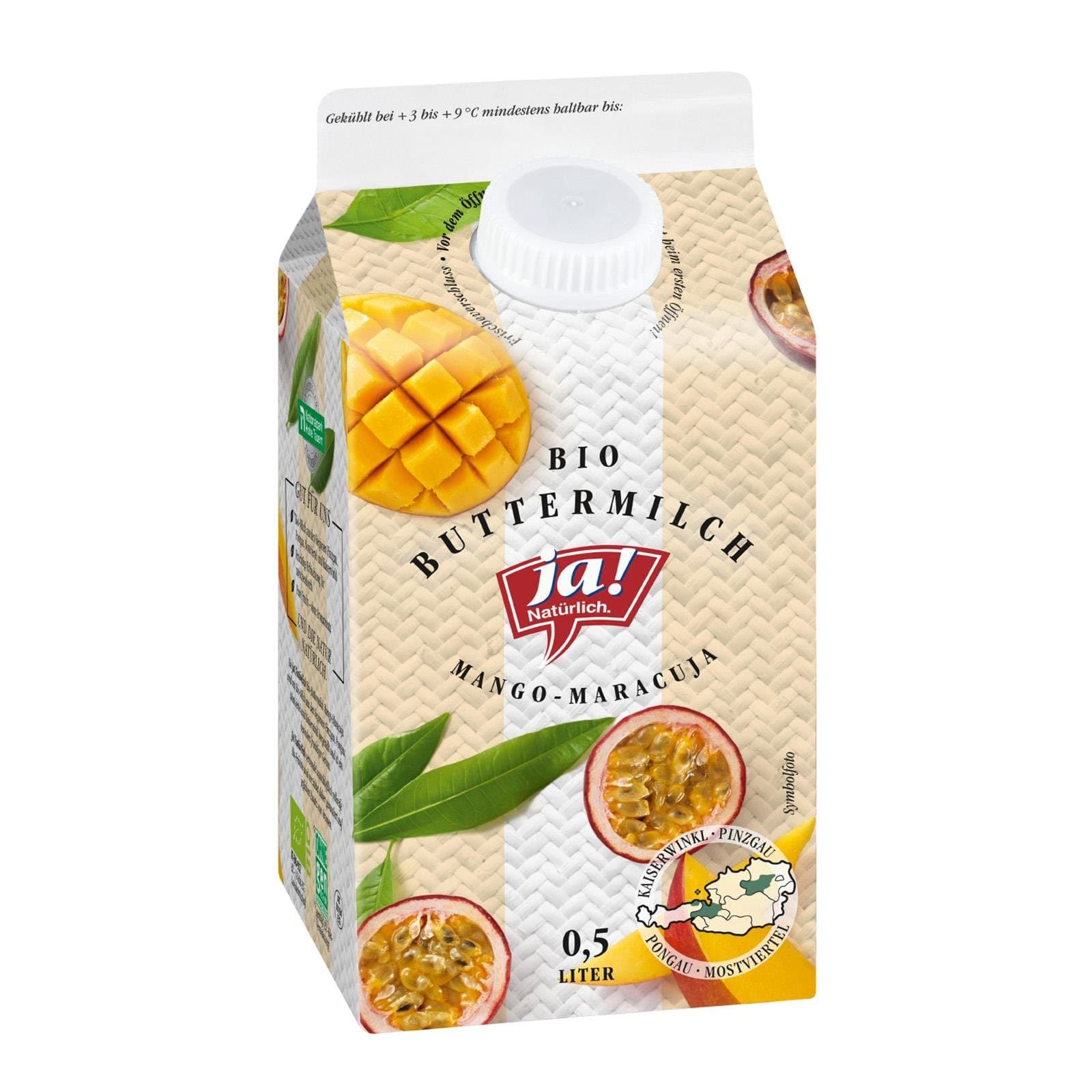Ja! Natürlich Buttermilch Mango Maracuja Bio