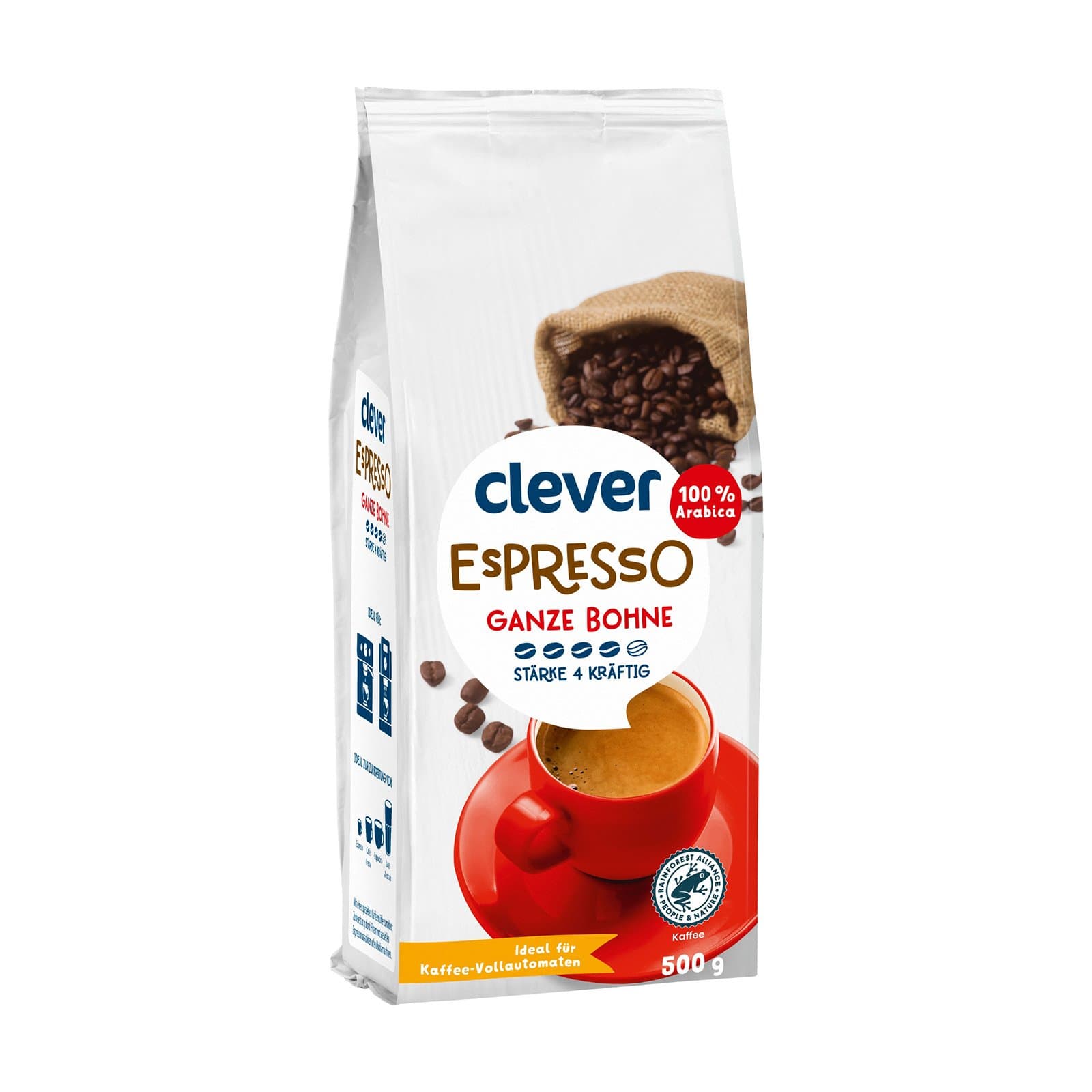 Clever Kaffeebohnen Espresso