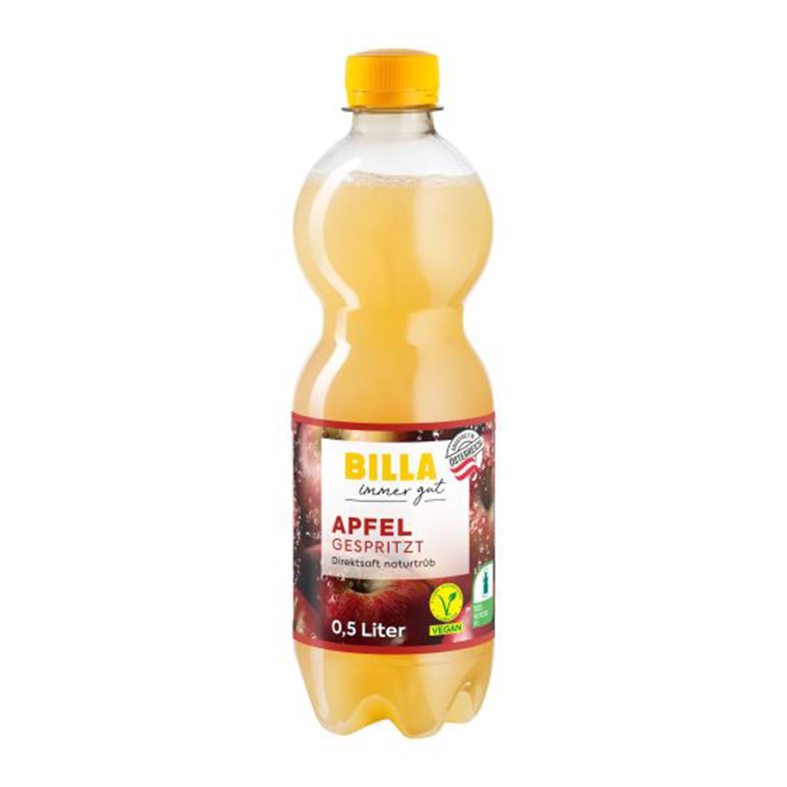 BILLA Apfelsaft Naturtrueb Gespritzt