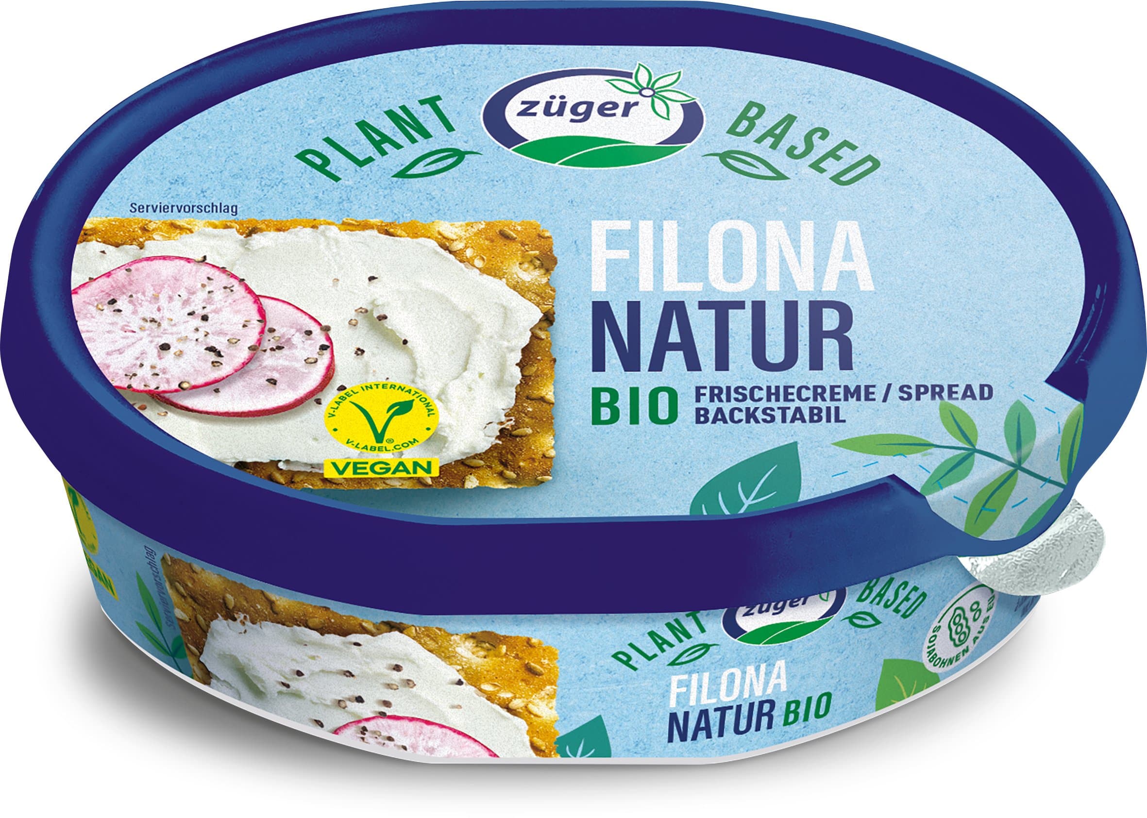 Filona Frischcreme Natur Vegan Bio