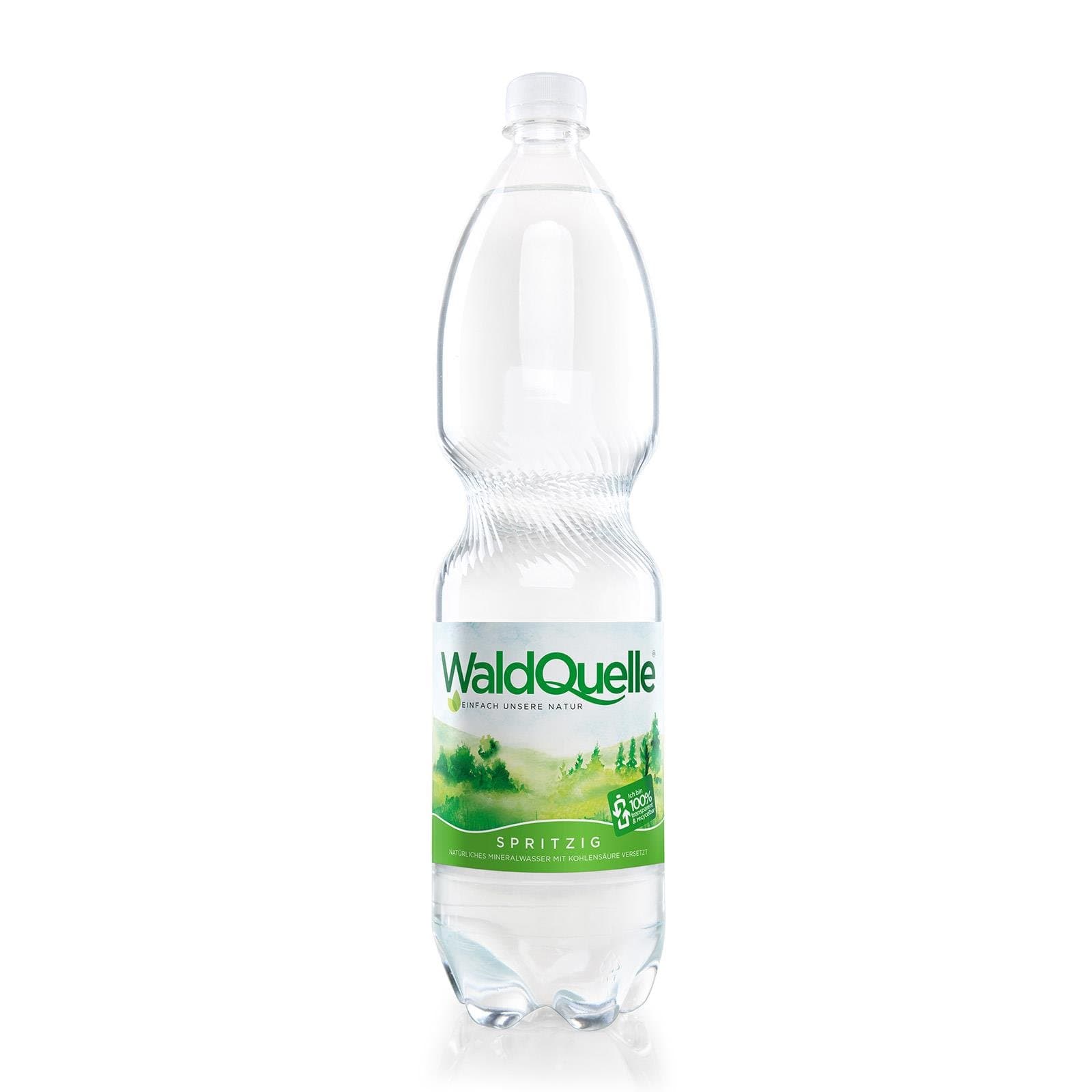 Waldquelle Mineralwasser Prickelnd