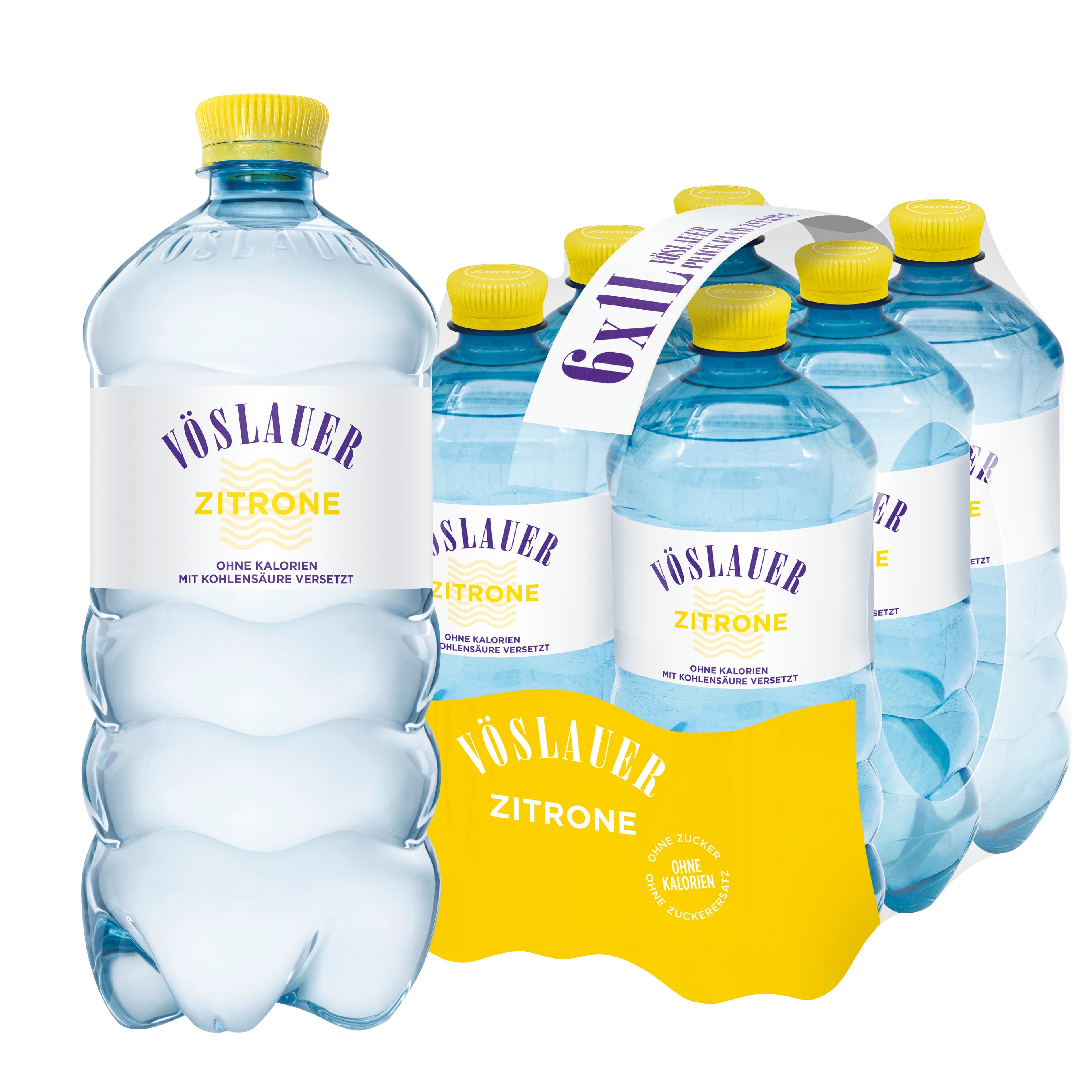 Vöslauer Mineralwasser Zitrone