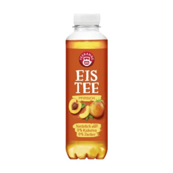 Teekanne Eistee Pfirsich