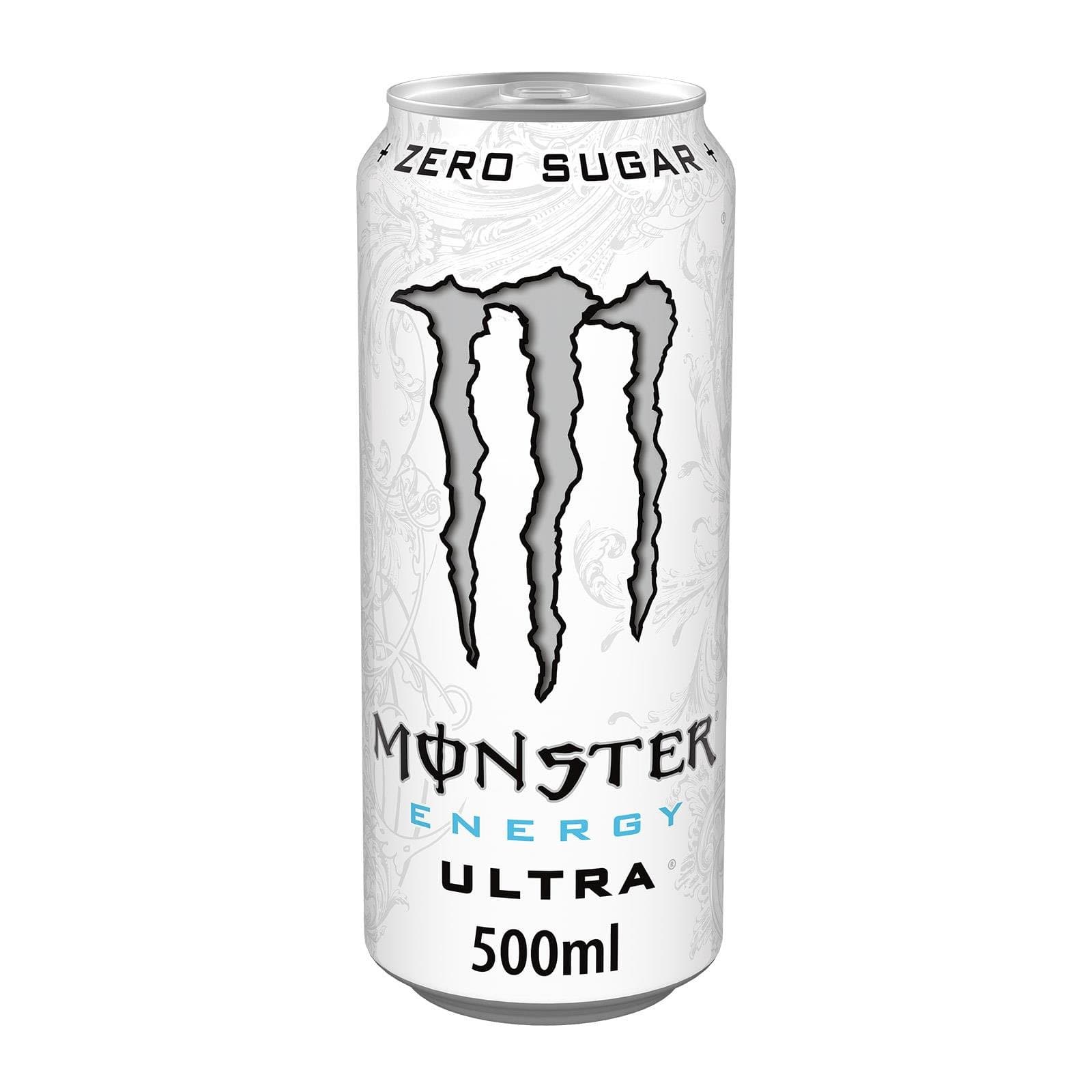Monster Energy Energydrink Ultra White