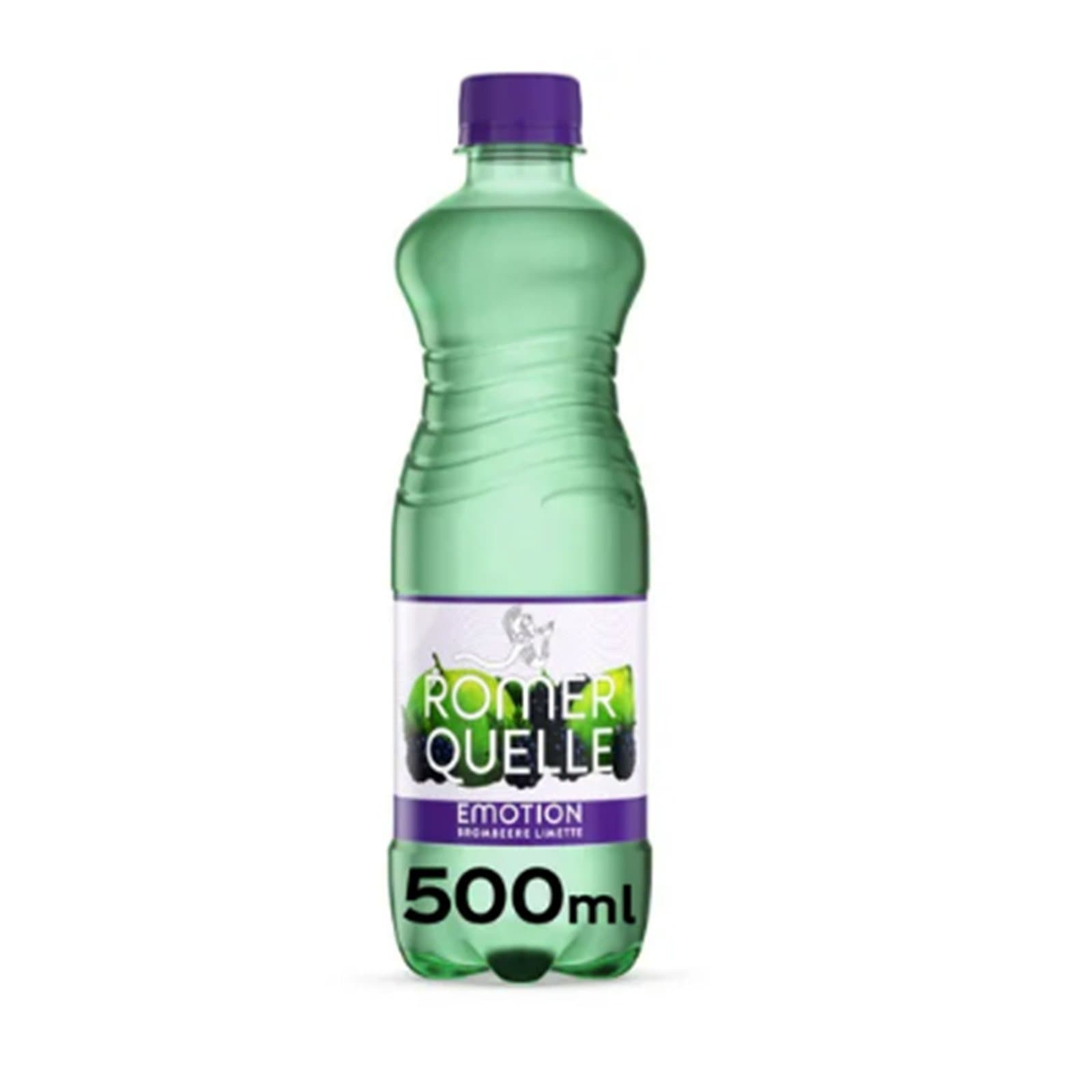 Römerquelle Mineralwasser Brombeer Limette
