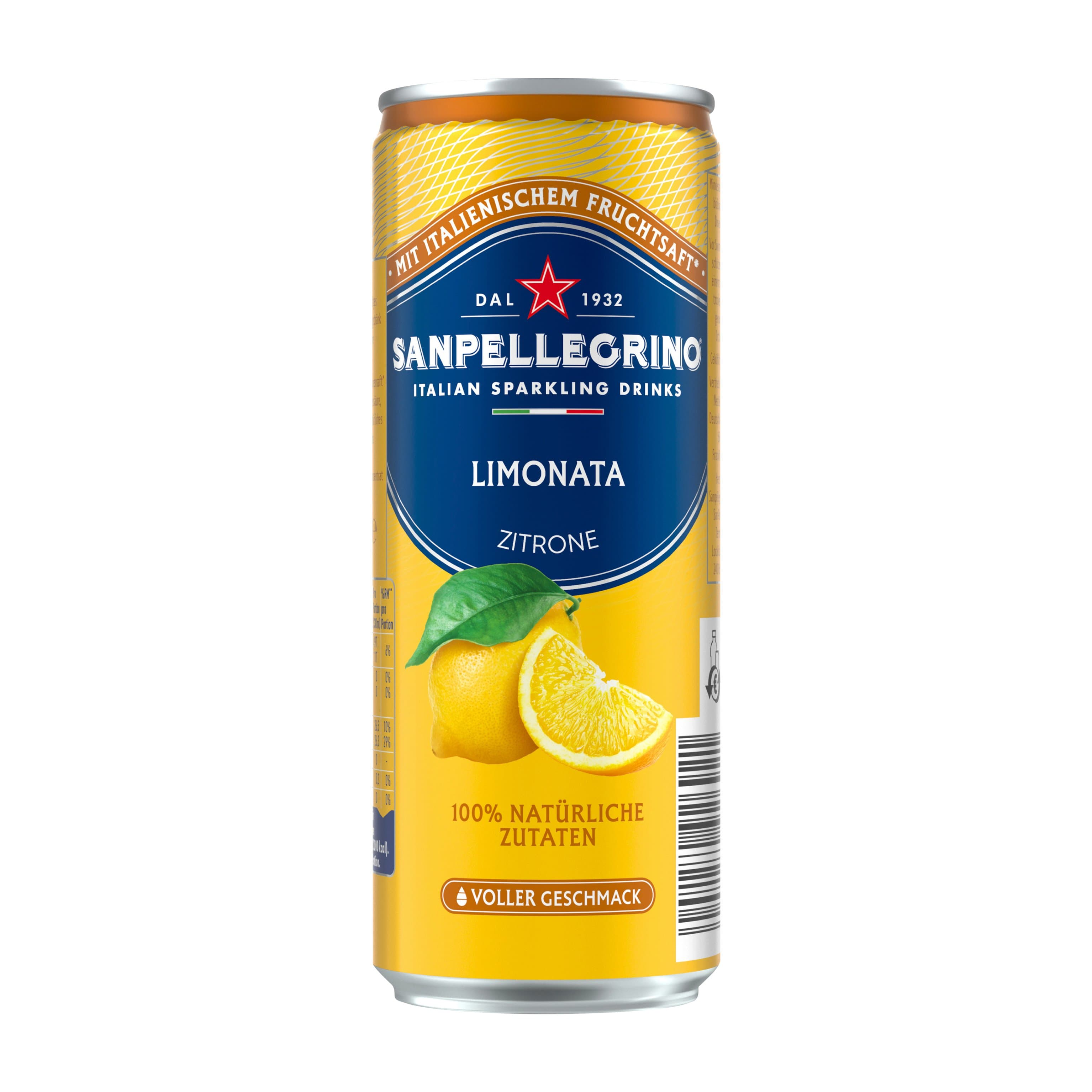 San Pellegrino Limonade Zitrone