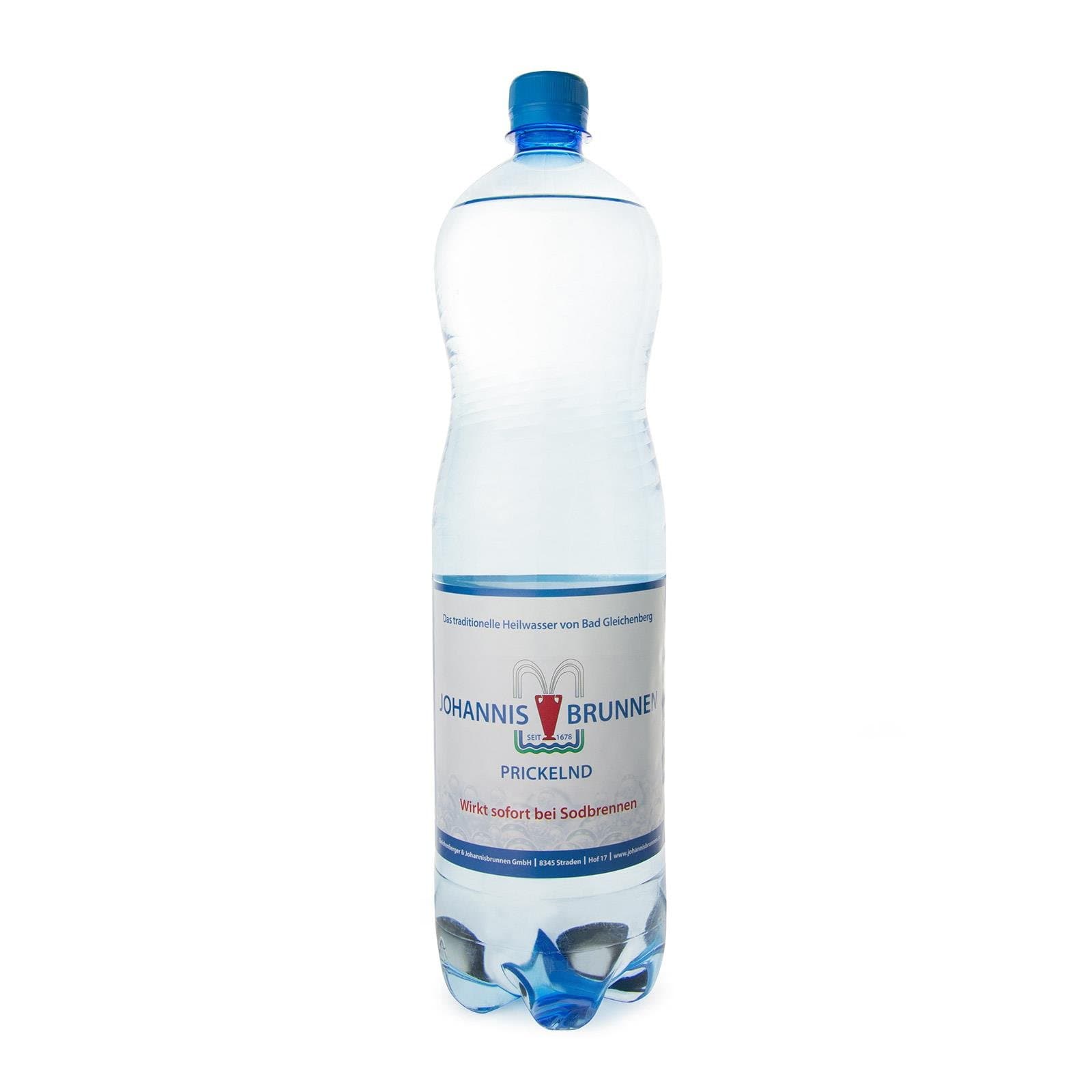 Johannisbrunnen Mineralwasser Prickelnd