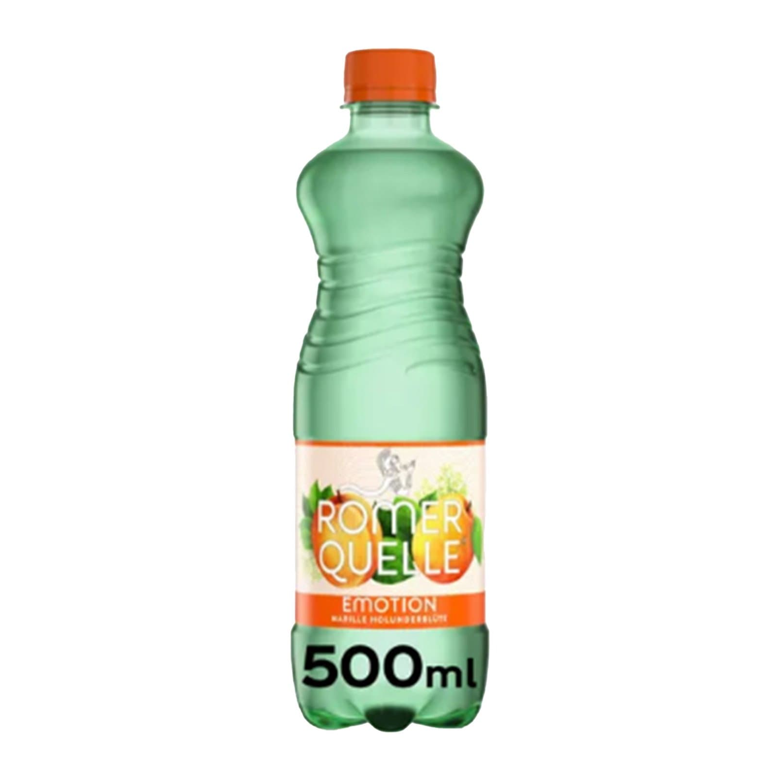 Römerquelle Mineralwasser Marille Holunderbluete