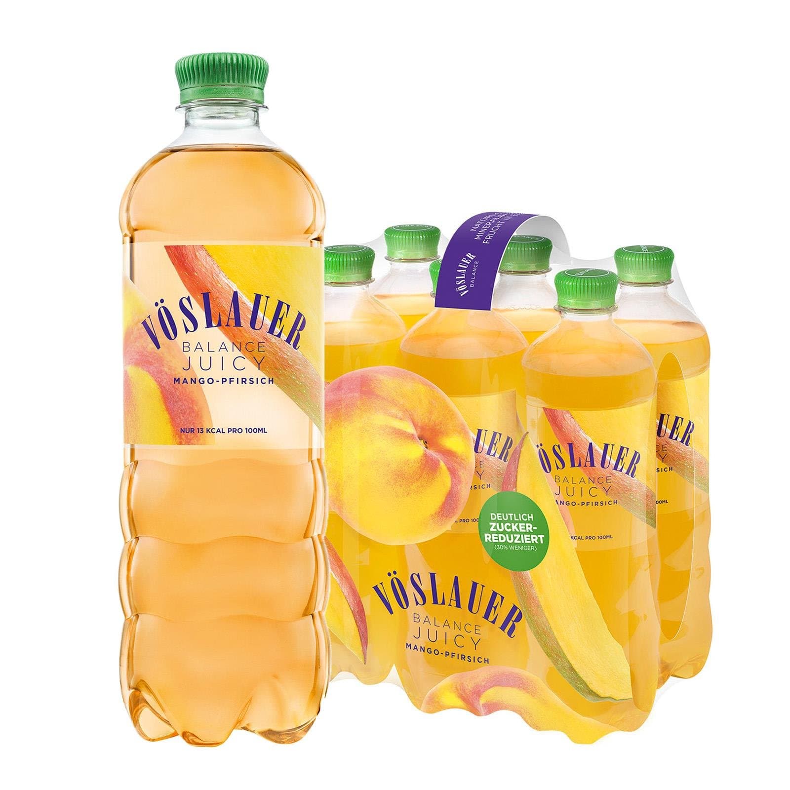 Vöslauer Mineralwasser Mango Pfirsich