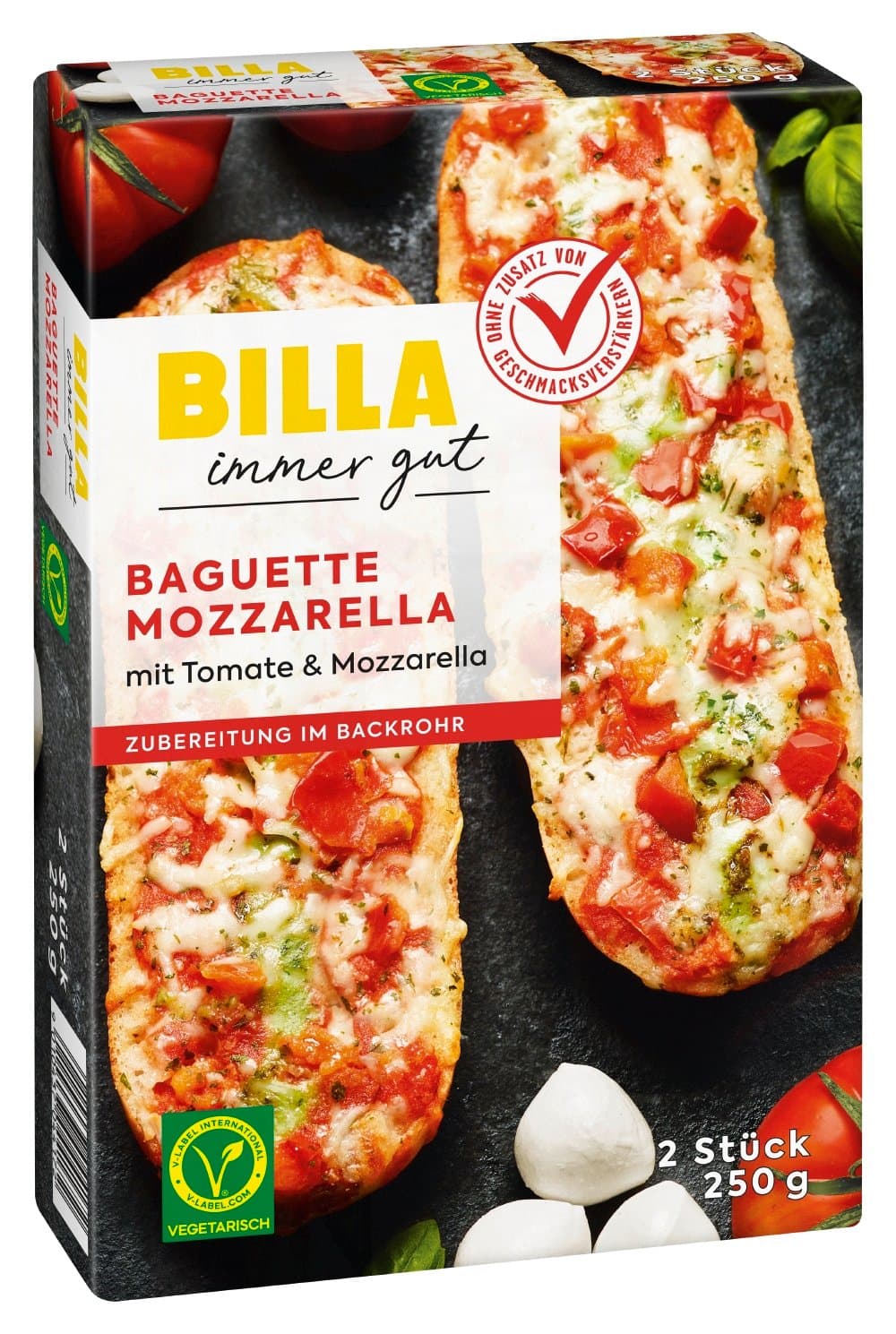 BILLA Baguette Tomate Mozzarella
