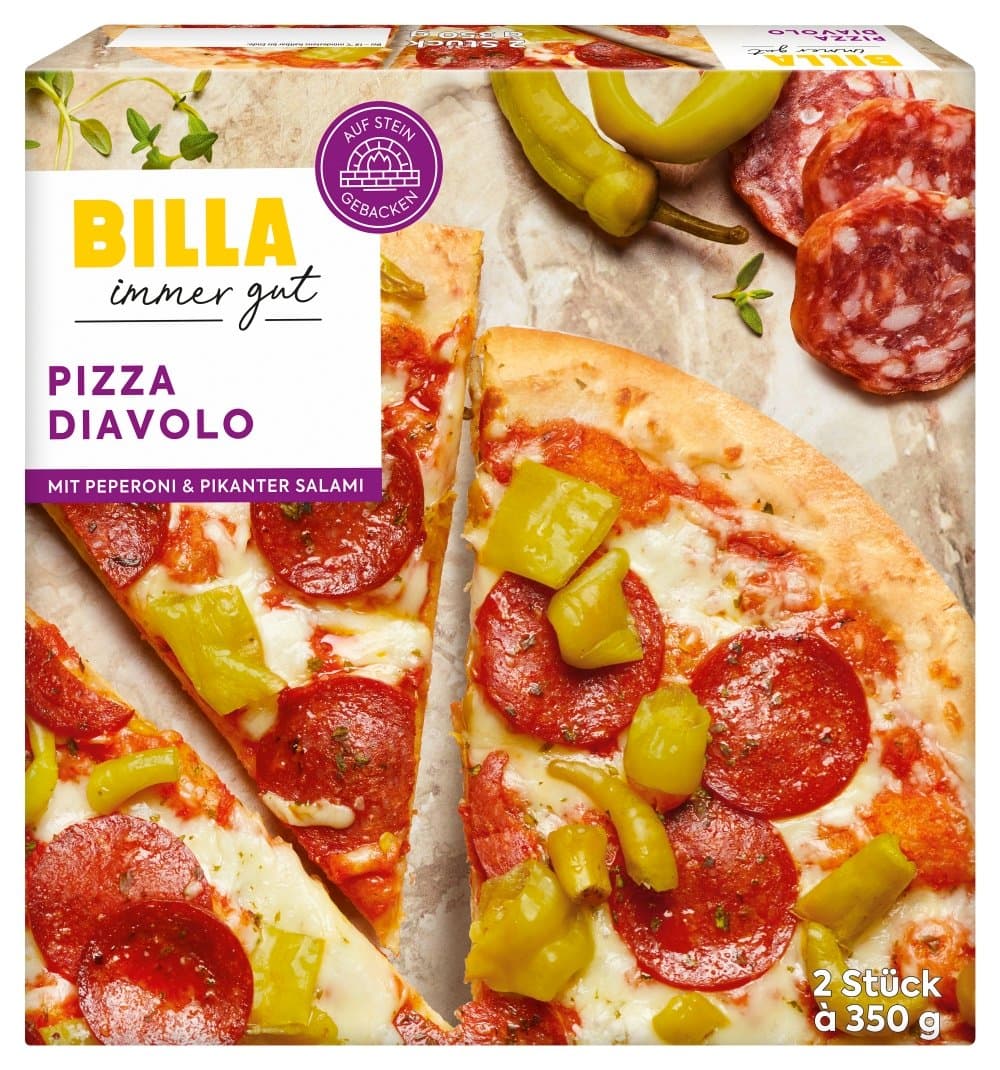 BILLA Pizza Diavolo