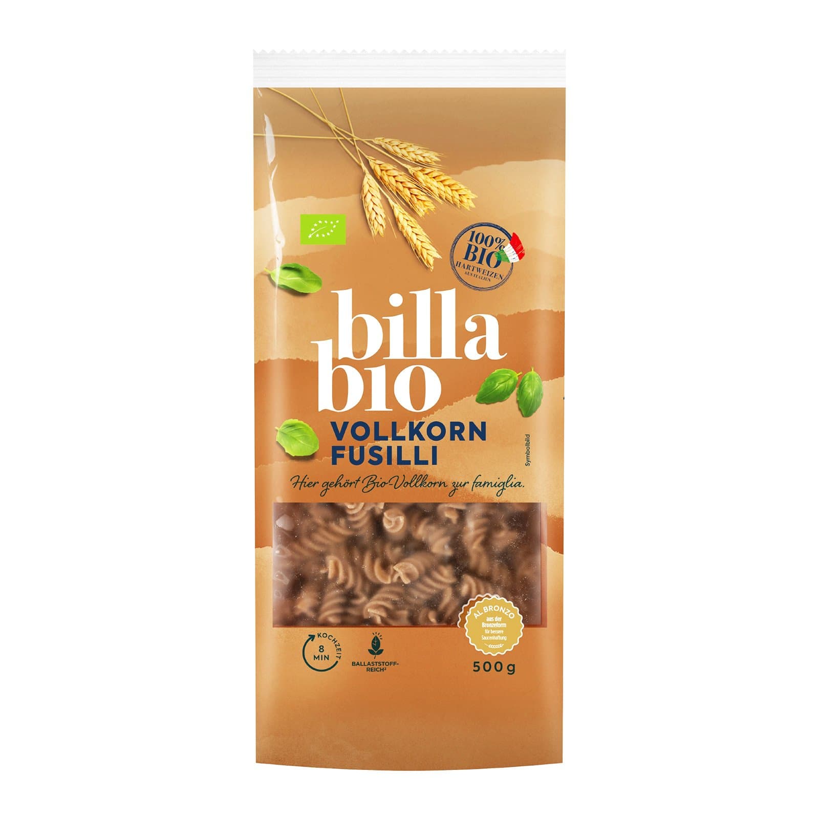 BILLA Fusilli Vollkorn Bio