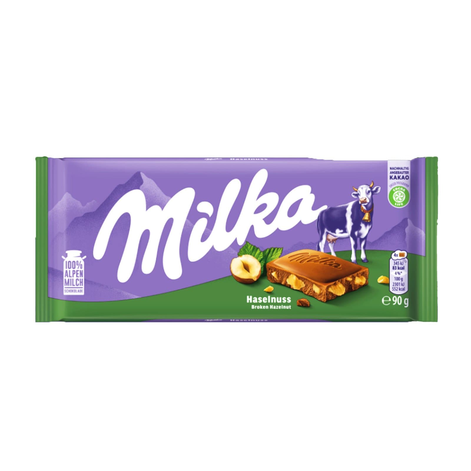 Milka Tafelschokolade Haselnuss