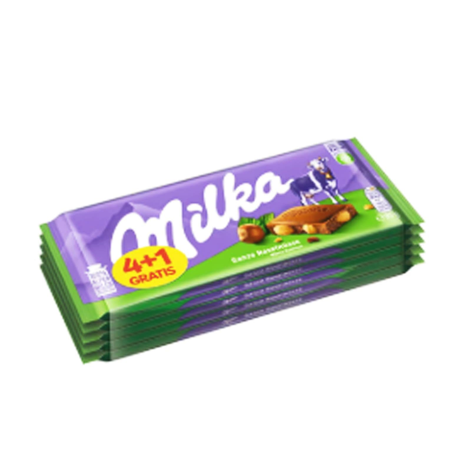 Milka Tafelschokolade Ganze Haselnuesse Vollmilch
