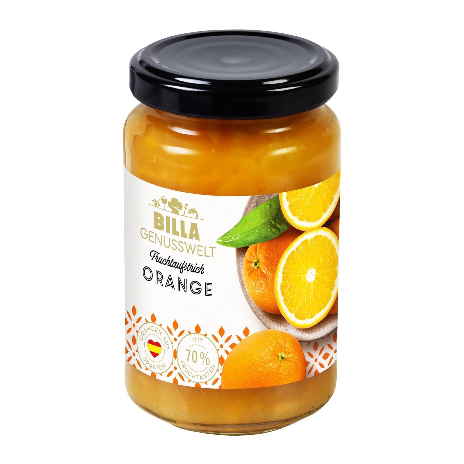 BILLA Fruchtaufstrich Orange Bio