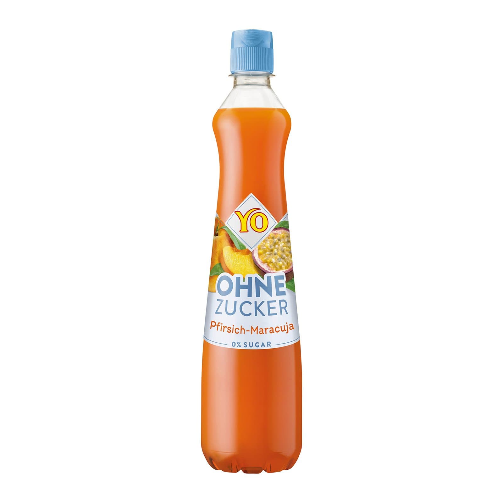 YO Sirup Zuckerfrei Pfirsich Maracuja