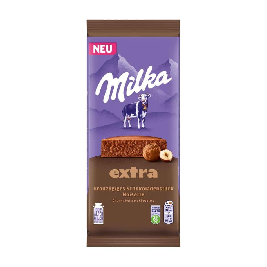 Milka Tafelschokolade Noisette