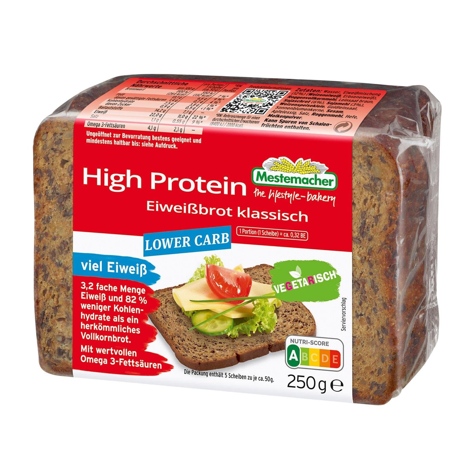 Mestemacher Eiweissbrot