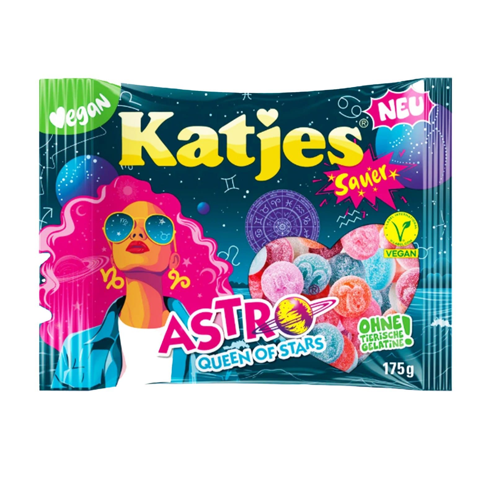 Katjes Fruchtgummi Astro Queen Of Stars