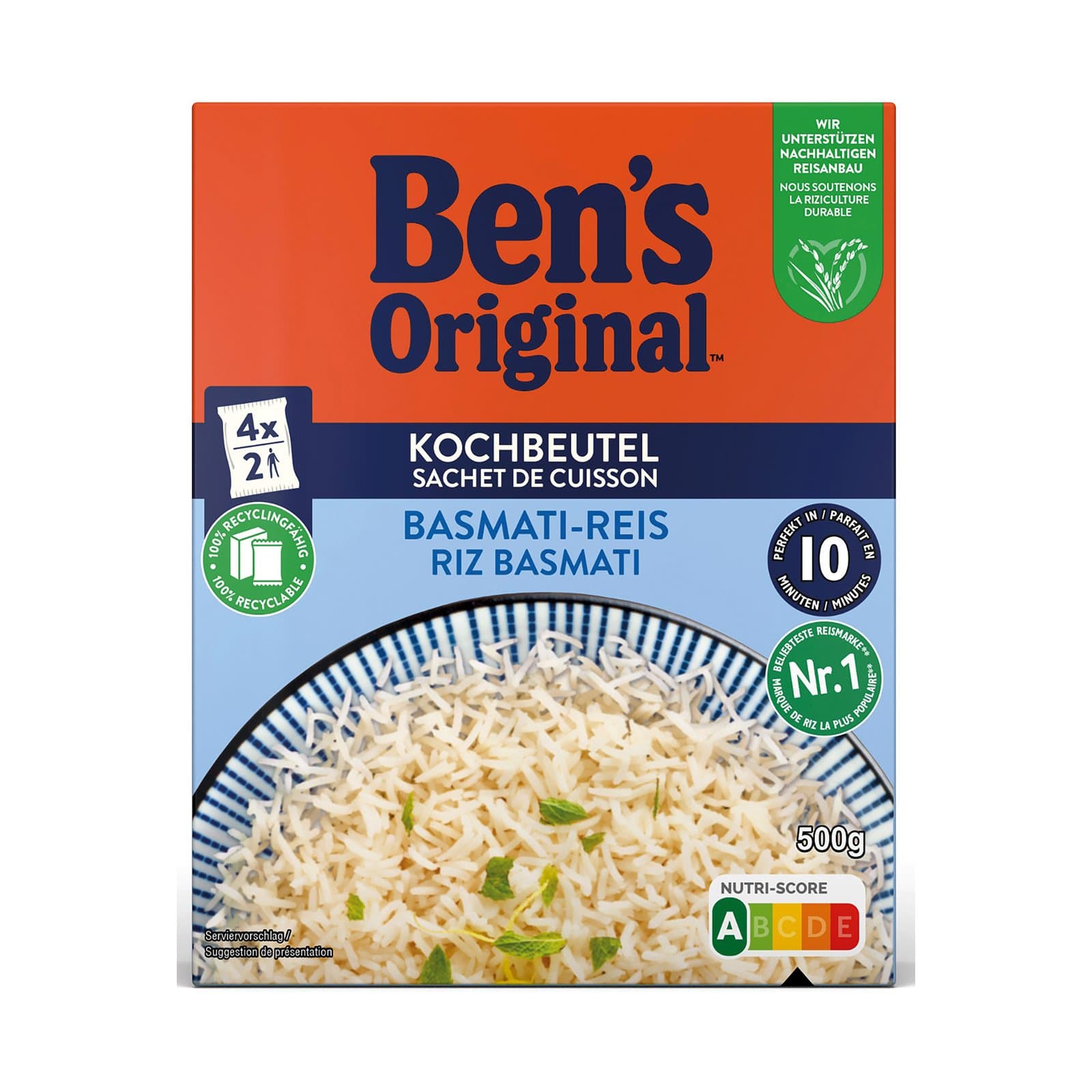 Ben's Original Basmatireis Kochbeutel