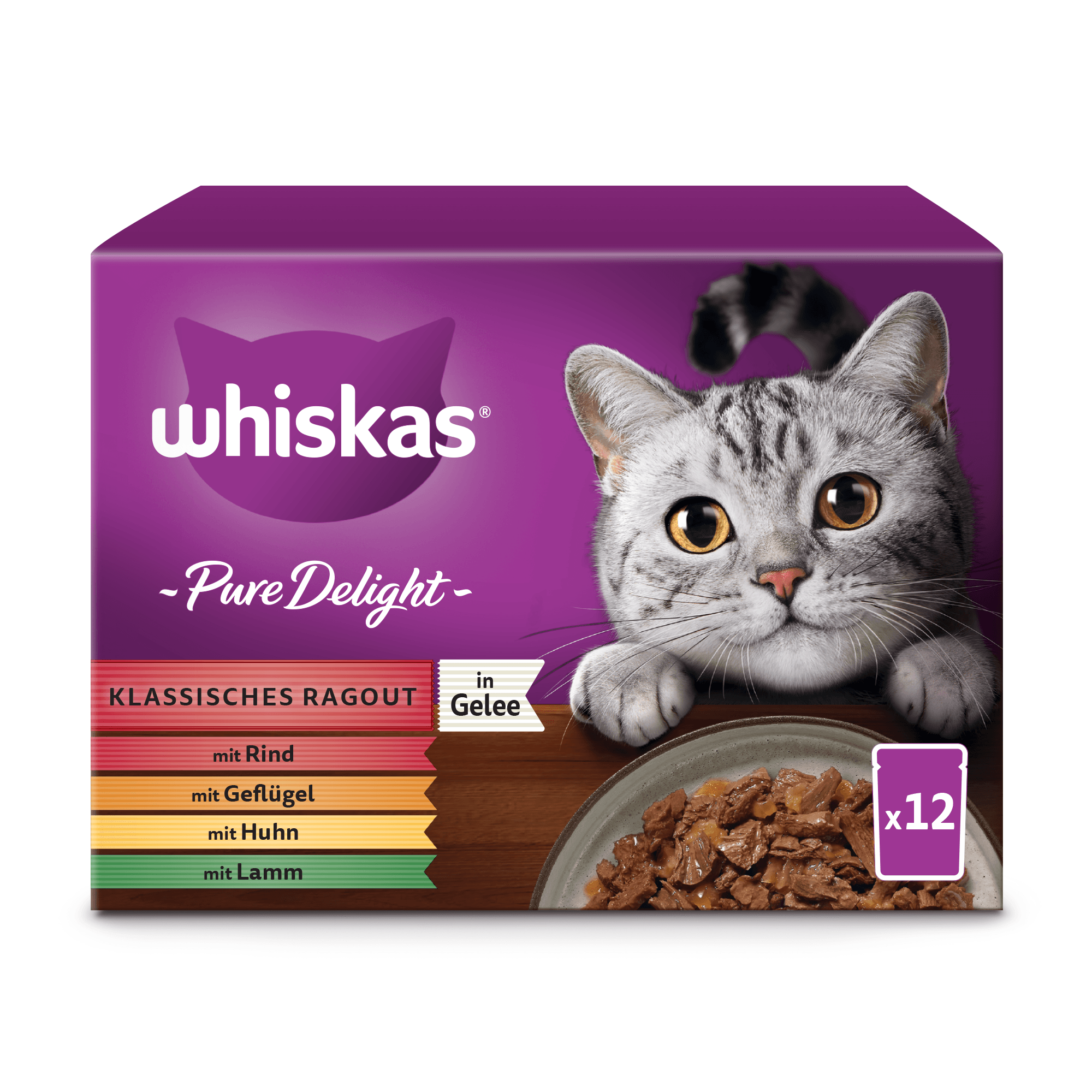Whiskas Katzenfutternass Gefluegel Classic