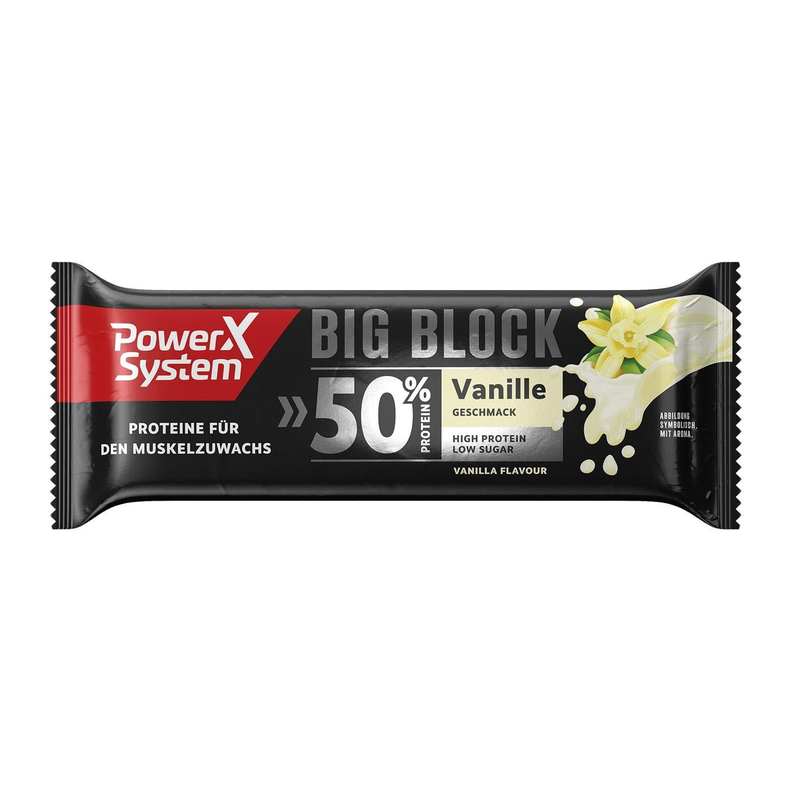 Power System Proteinriegel Vanille