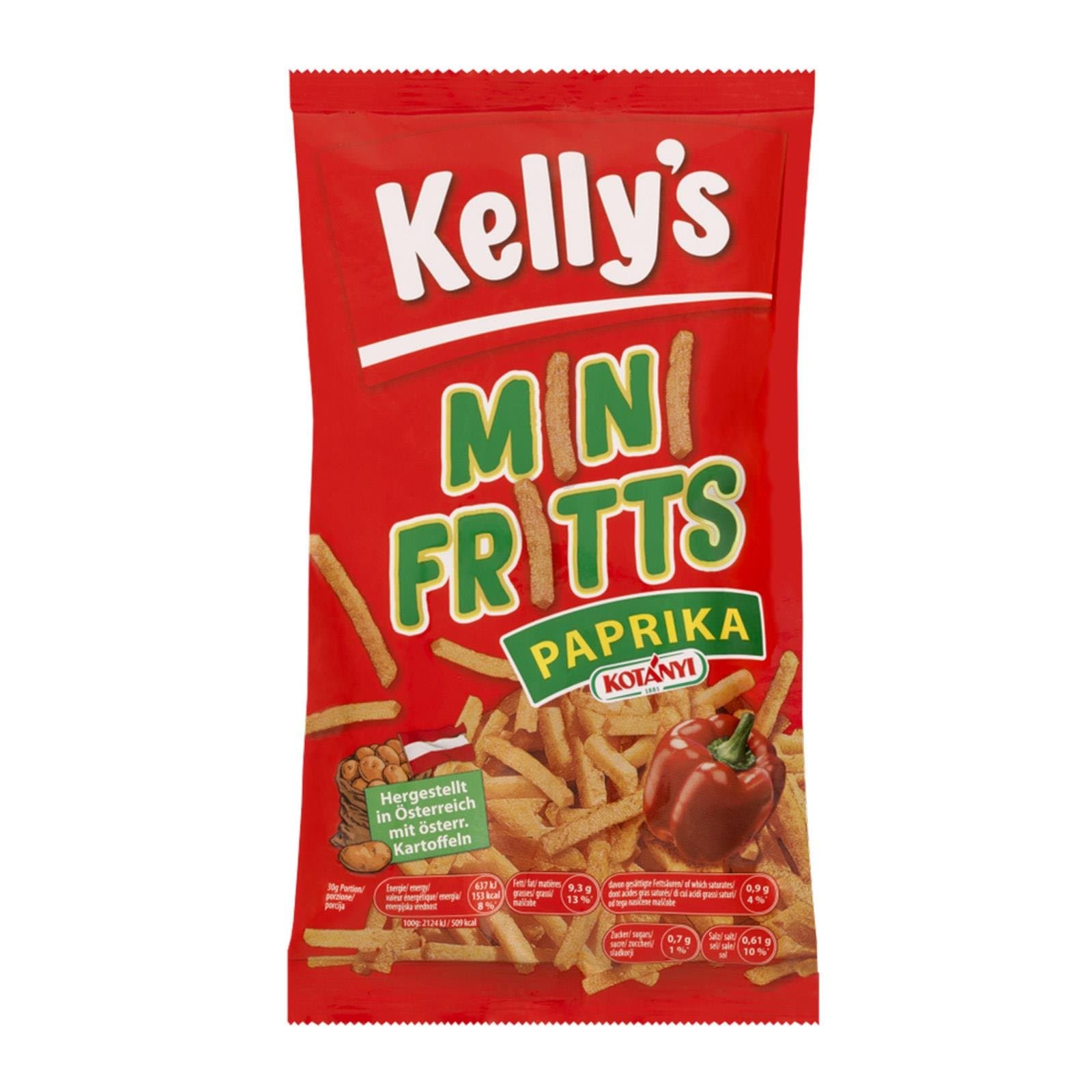 Kelly's Kartoffelsnack Paprika