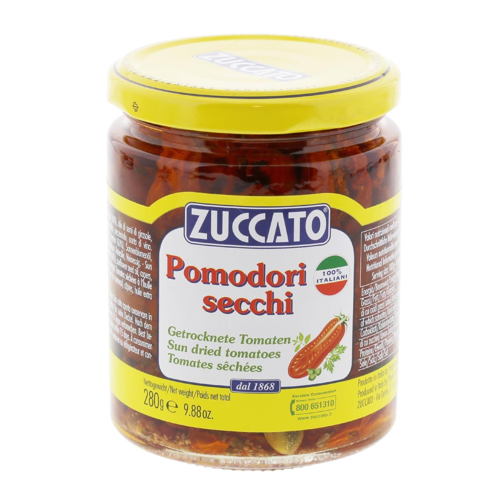 Zuccato Tomaten Getrocknet
