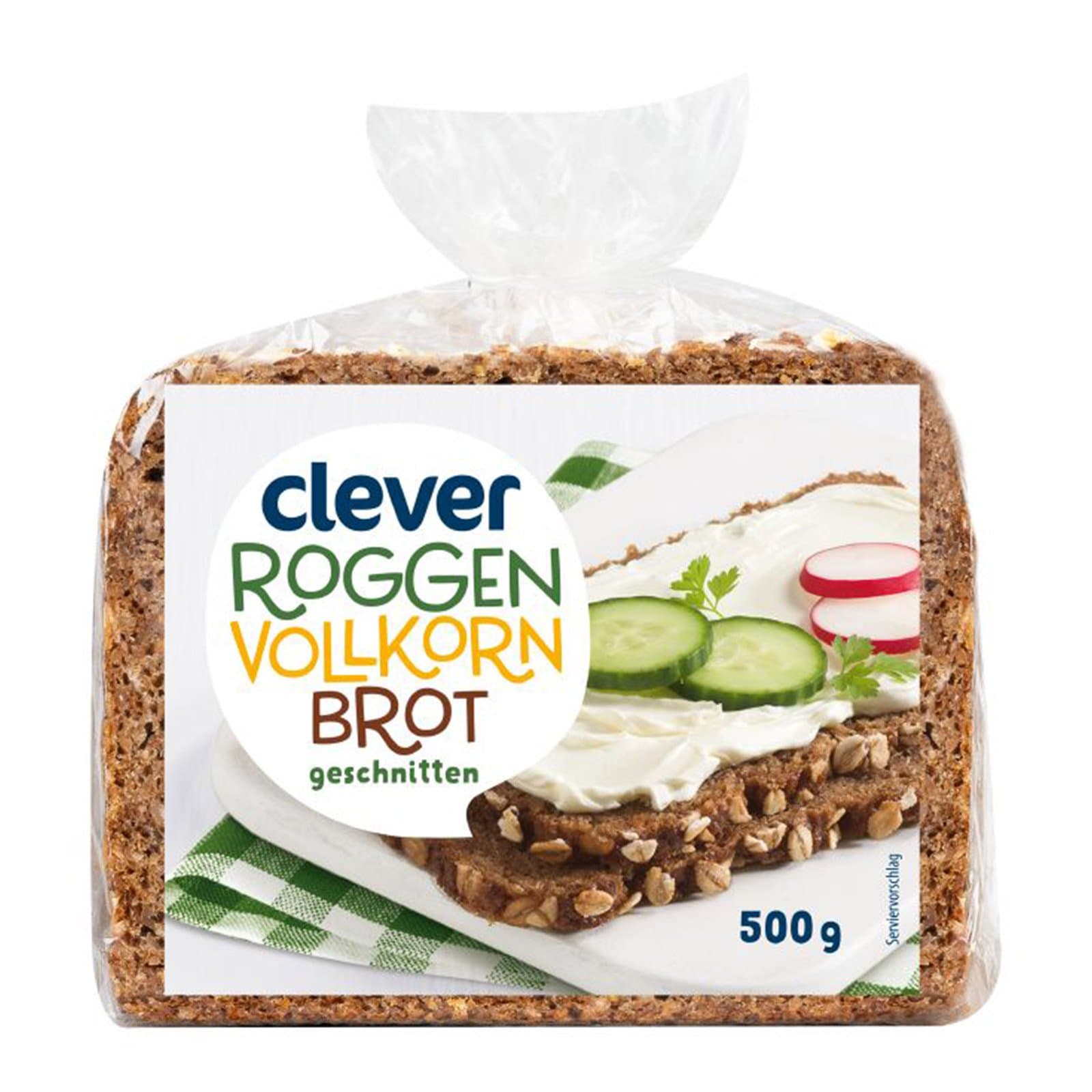 Clever Roggenvollkornbrot Geschnitten