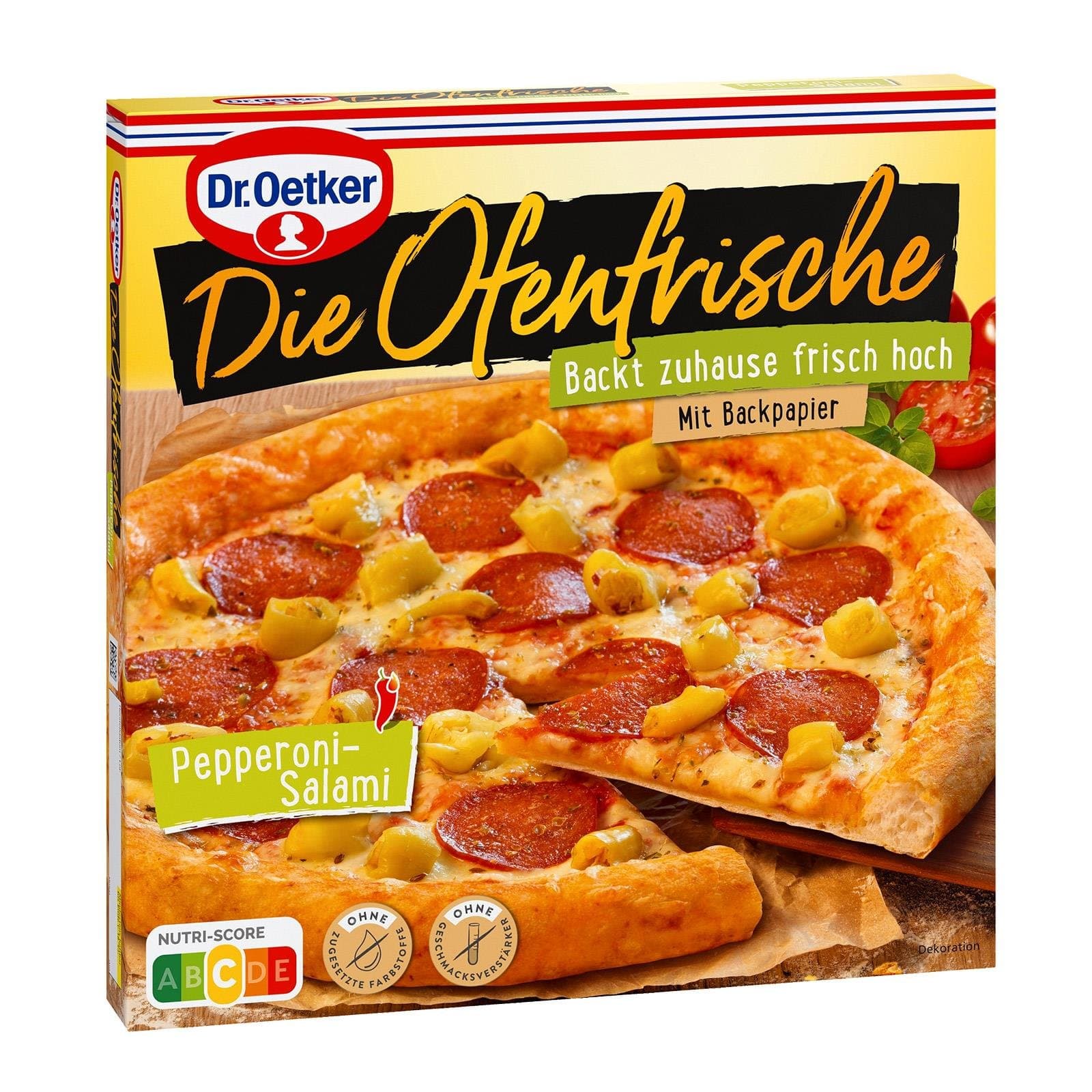 Dr. Oetker Pizza Pepperoni Salami