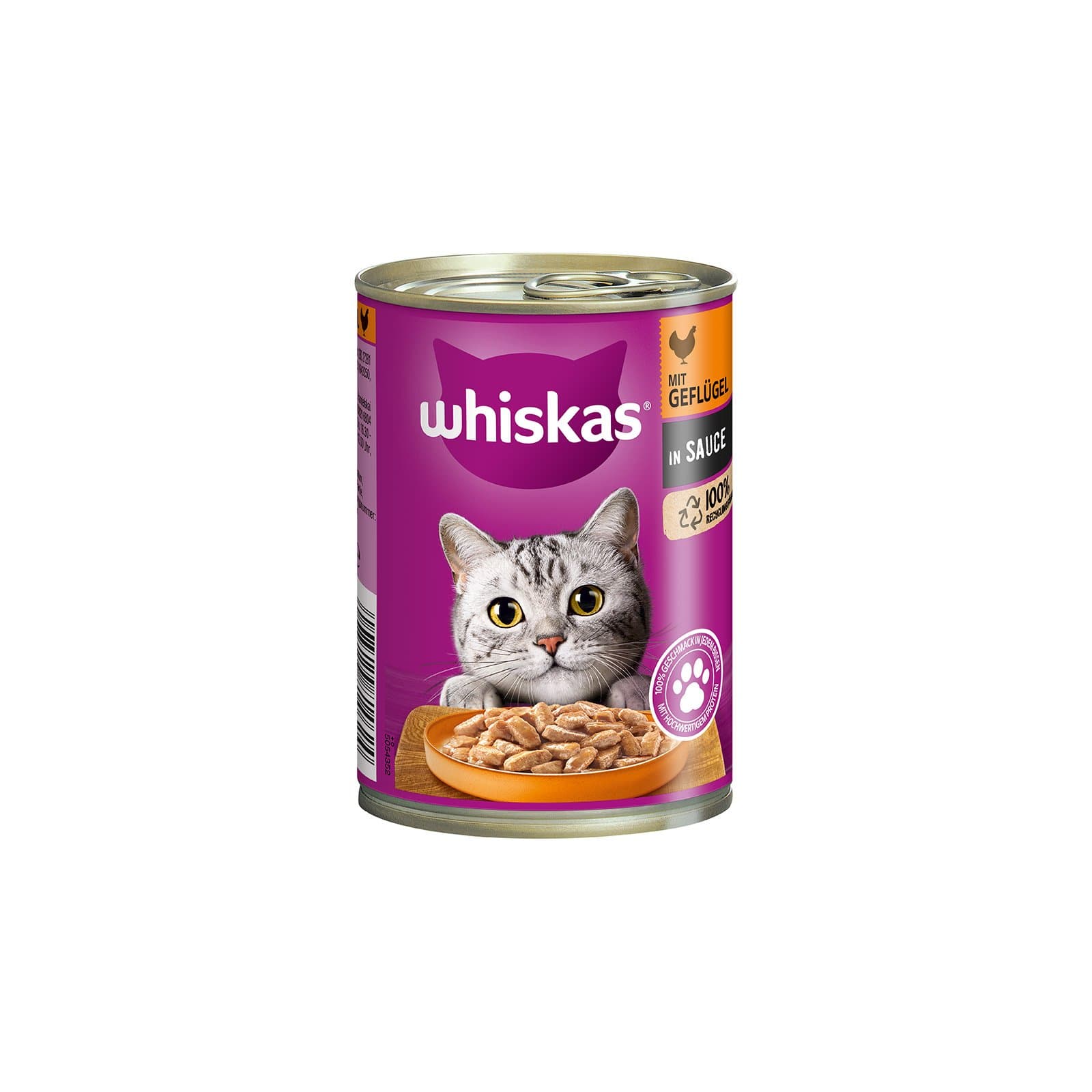 Whiskas Katzenfutternass Gefluegel