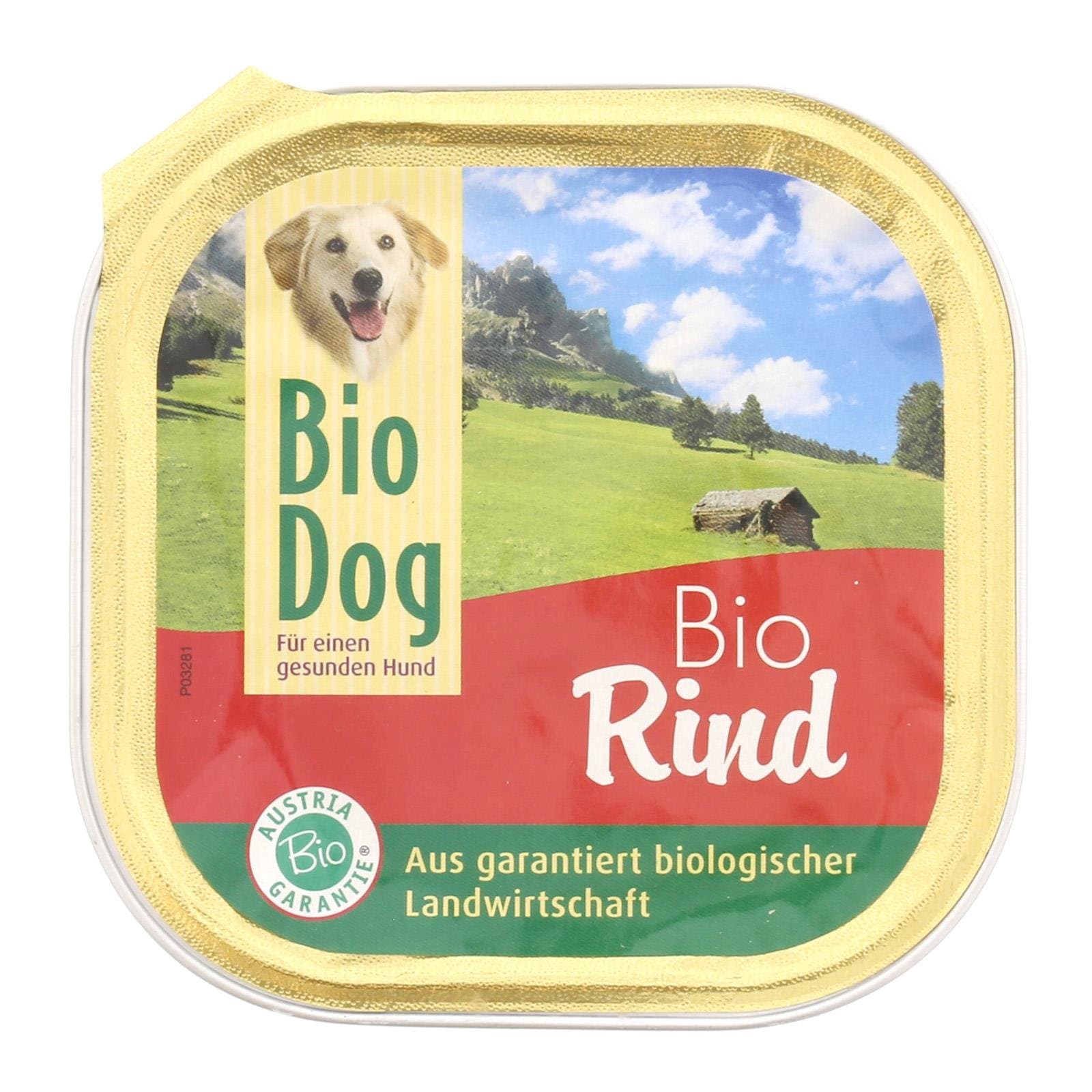 Bio Dog Hundefutternass Rind Bio