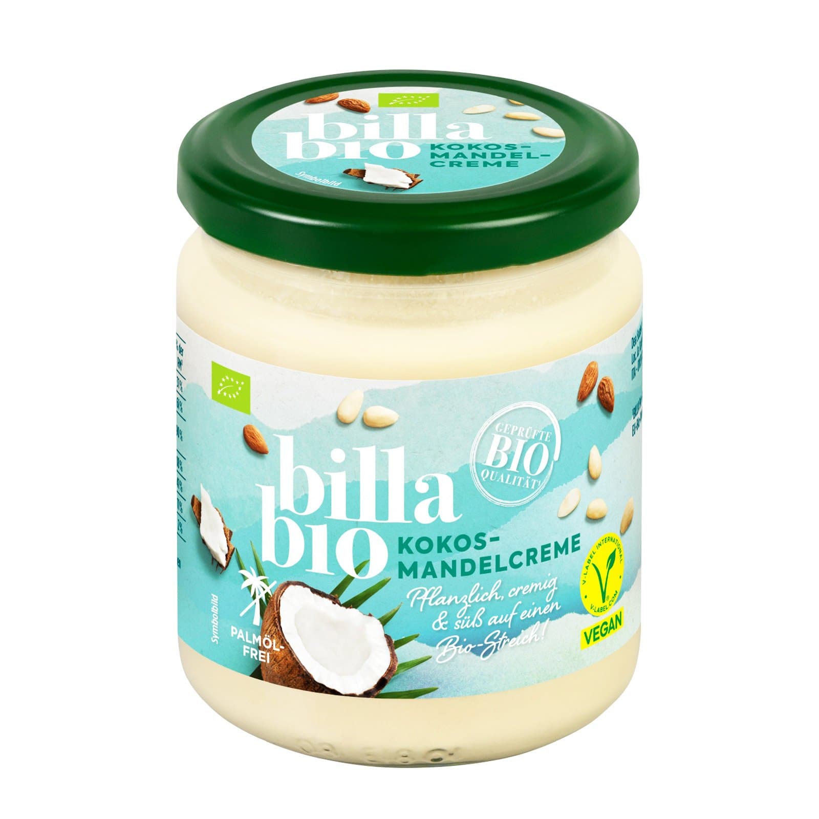 BILLA Nuss Nougat Creme Kokos Mandel Bio