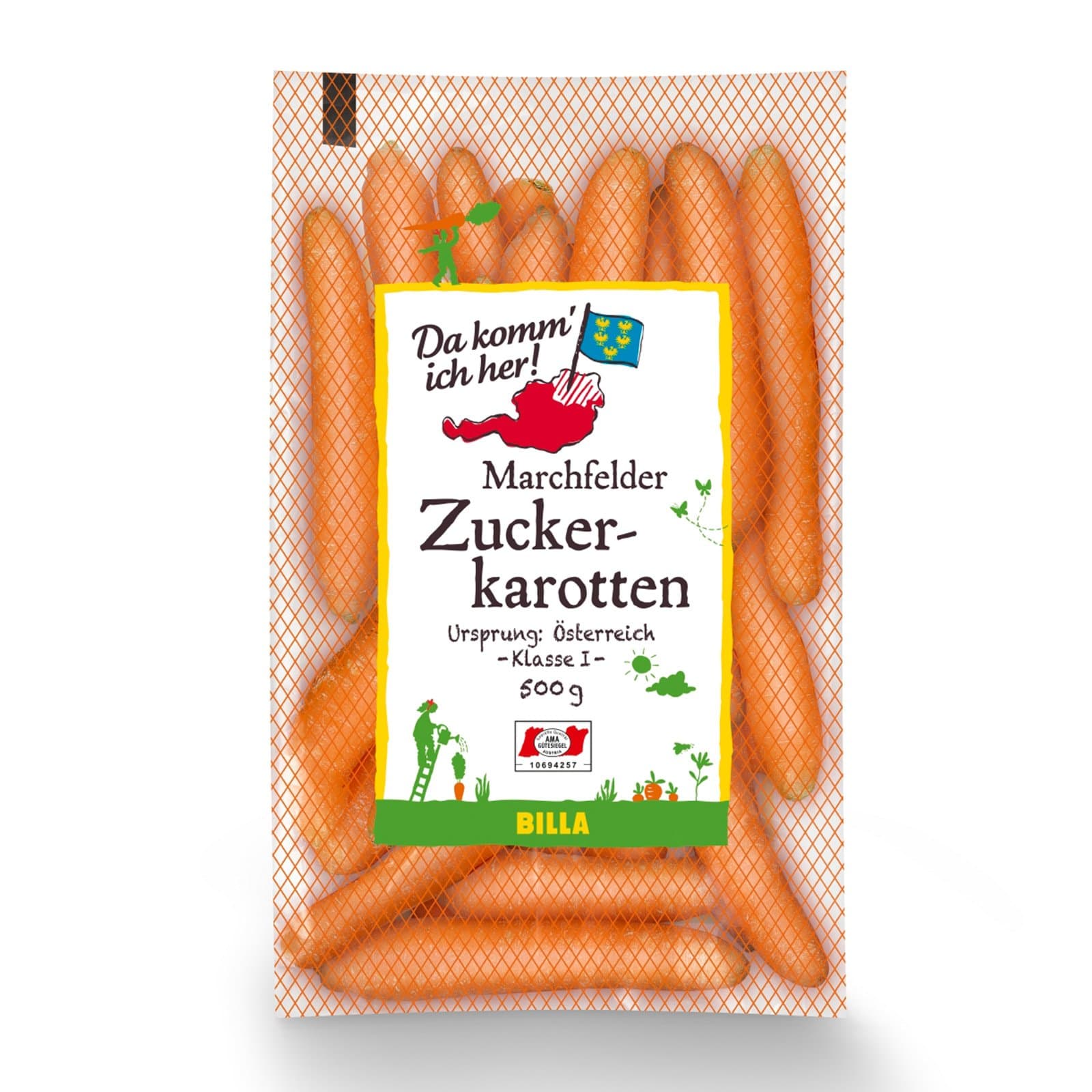 Da komm ich her! Karotte