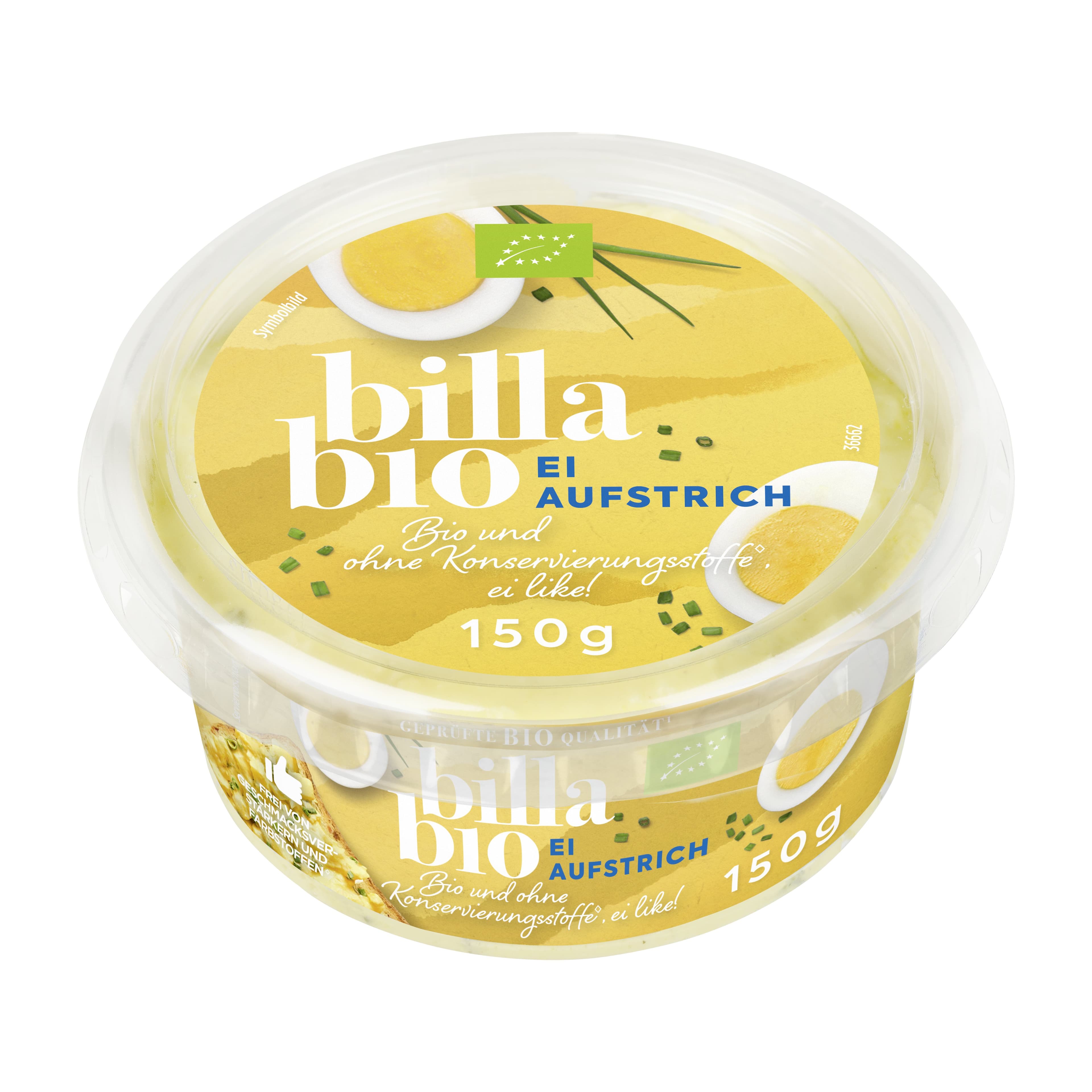 BILLA Aufstrich Ei Vegan Bio