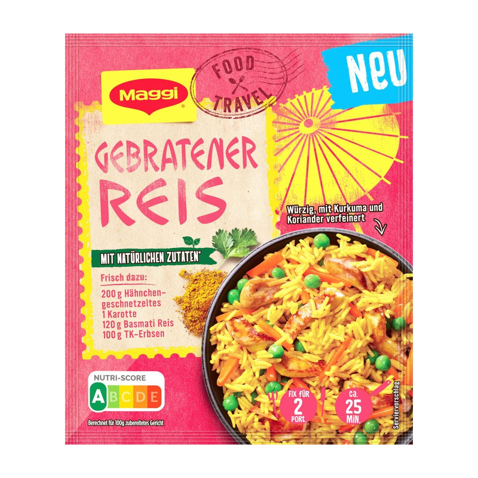 Maggi Fixprodukt Gebratener Reis