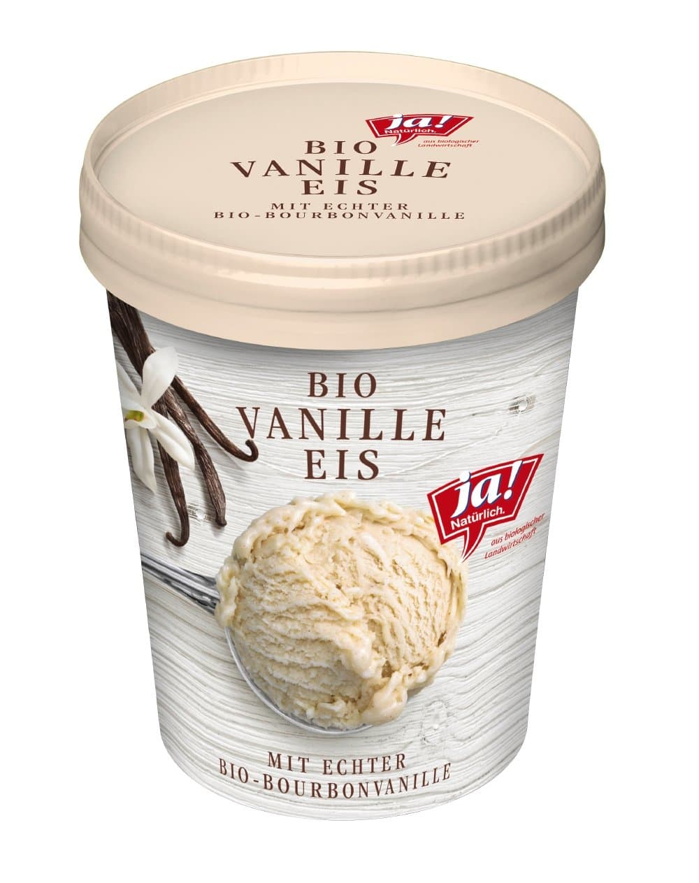 Ja! Natürlich Eiscreme Vanille Bio