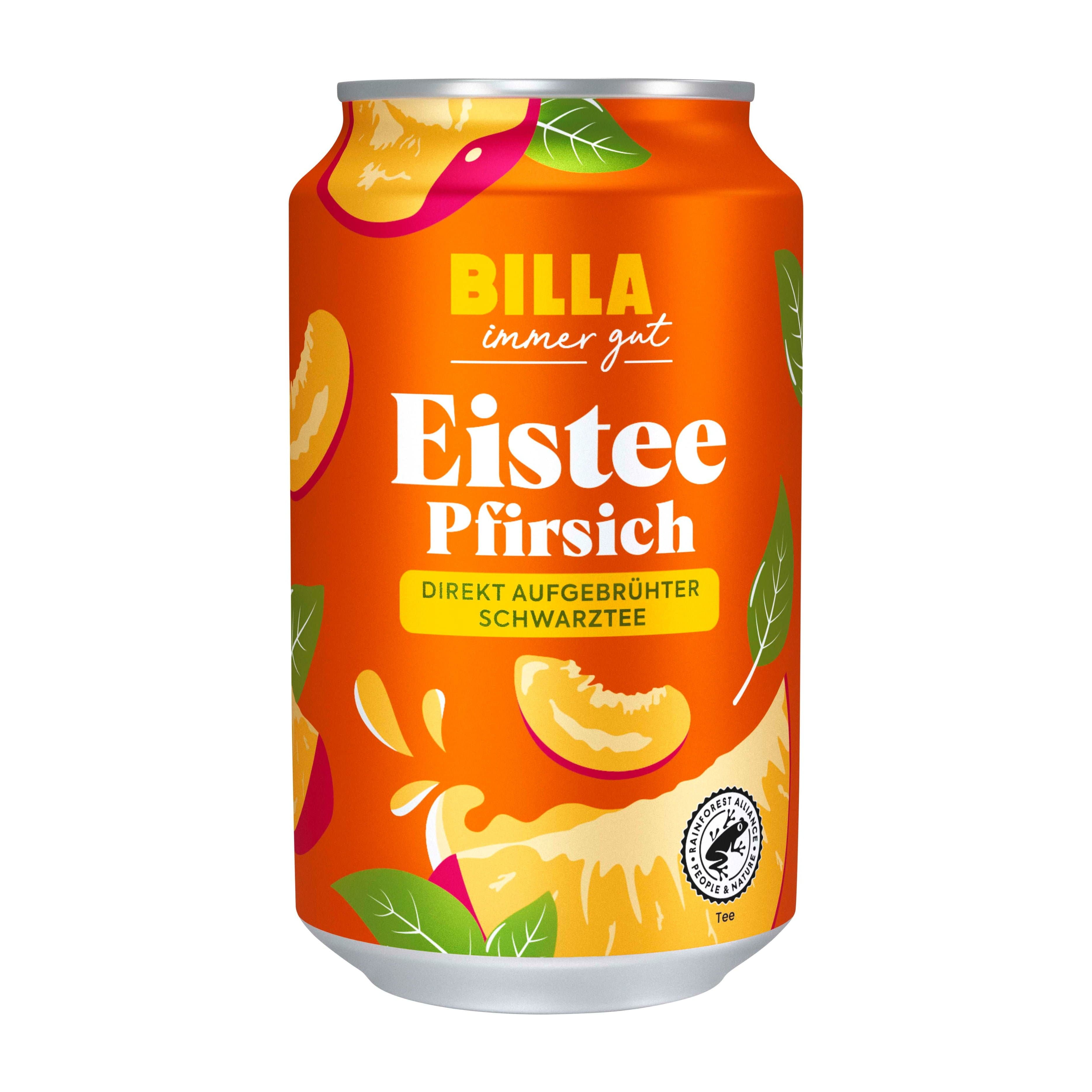 BILLA Eistee Pfirsich