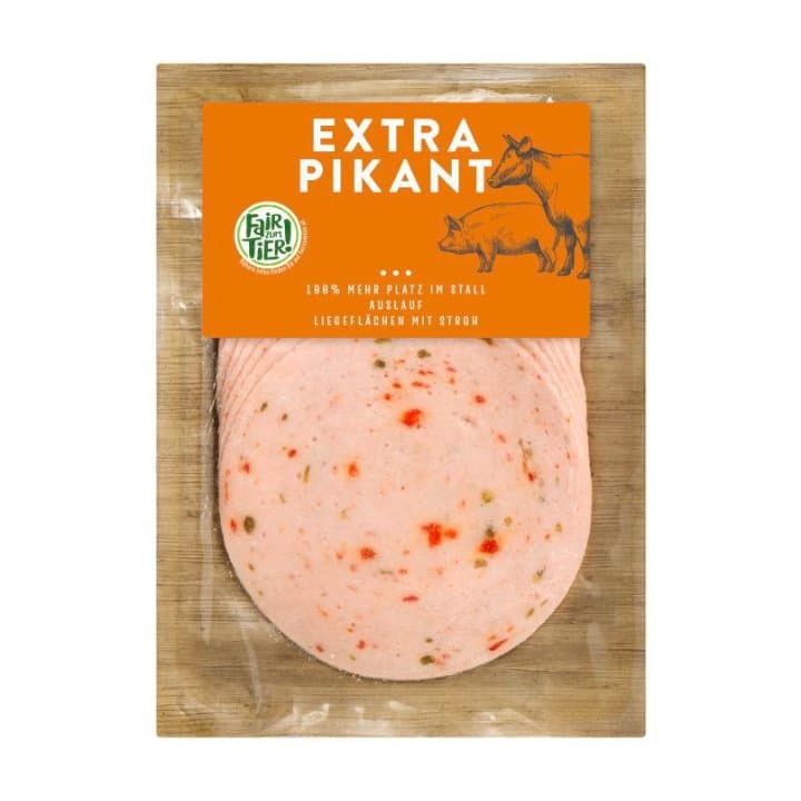 Fair zum Tier Extrawurst Extra Pikant