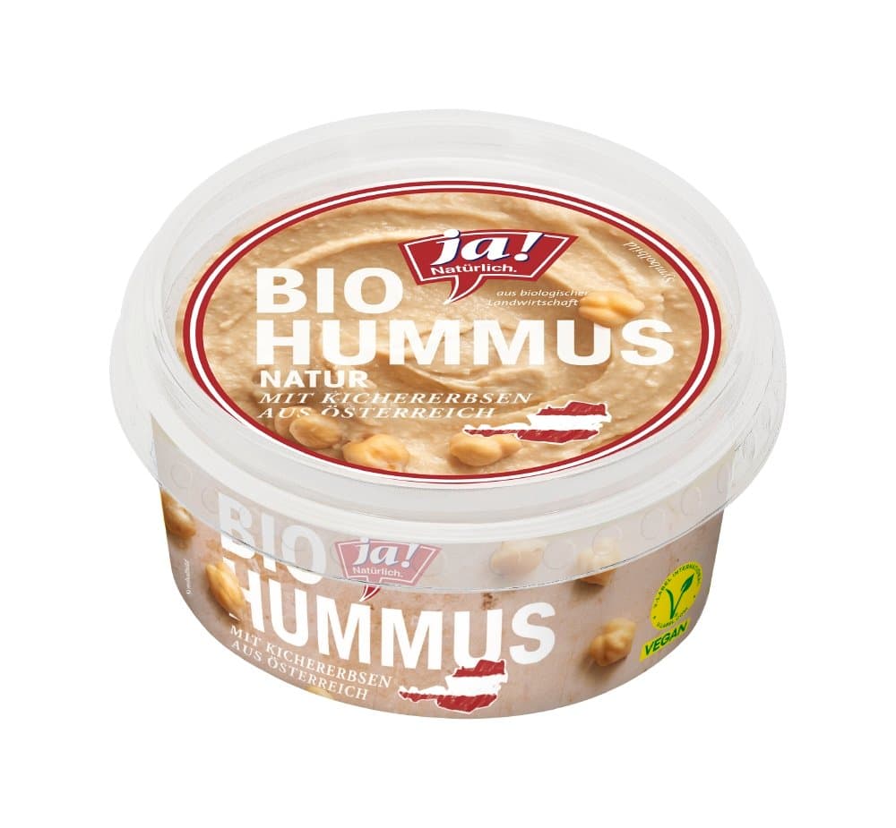 Ja! Natürlich Hummus Natur Bio