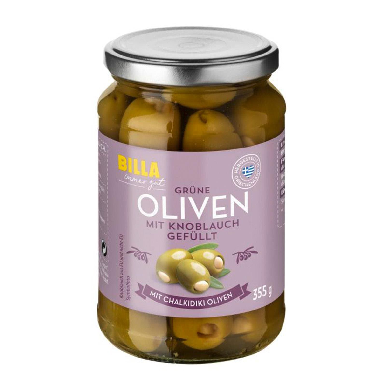 BILLA Olive Gruen Knoblauch
