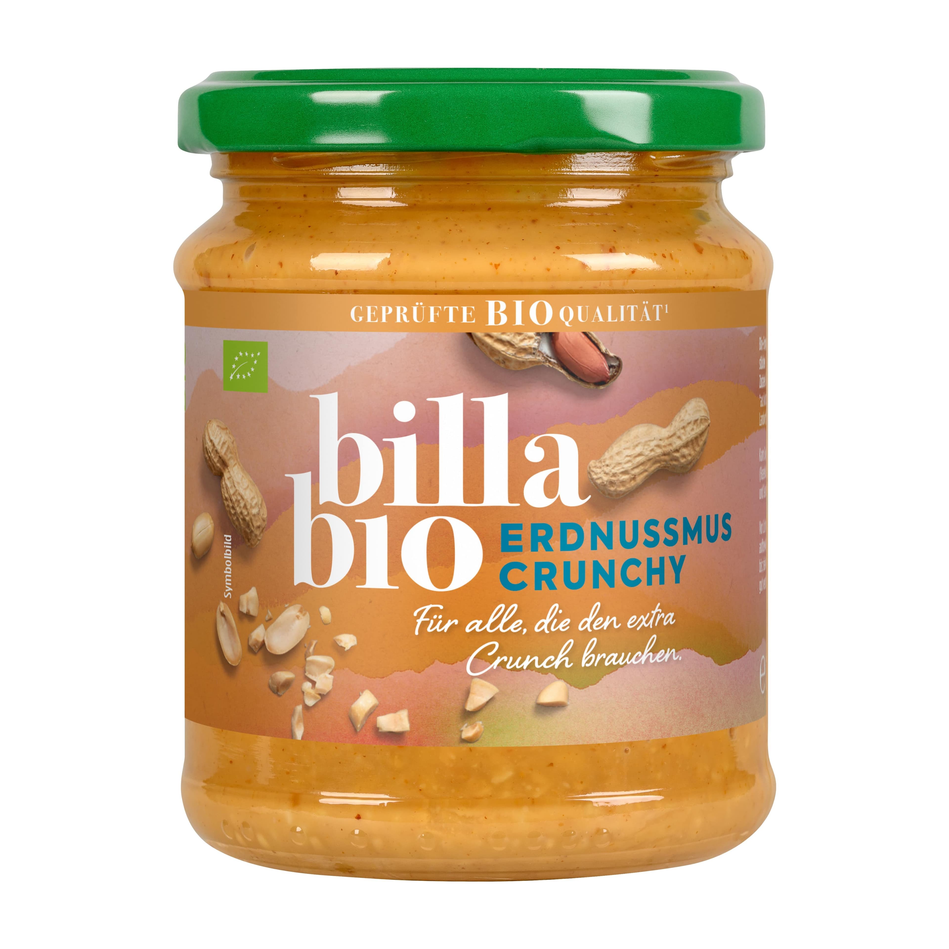 BILLA Erdnussmus Bio Crunchy