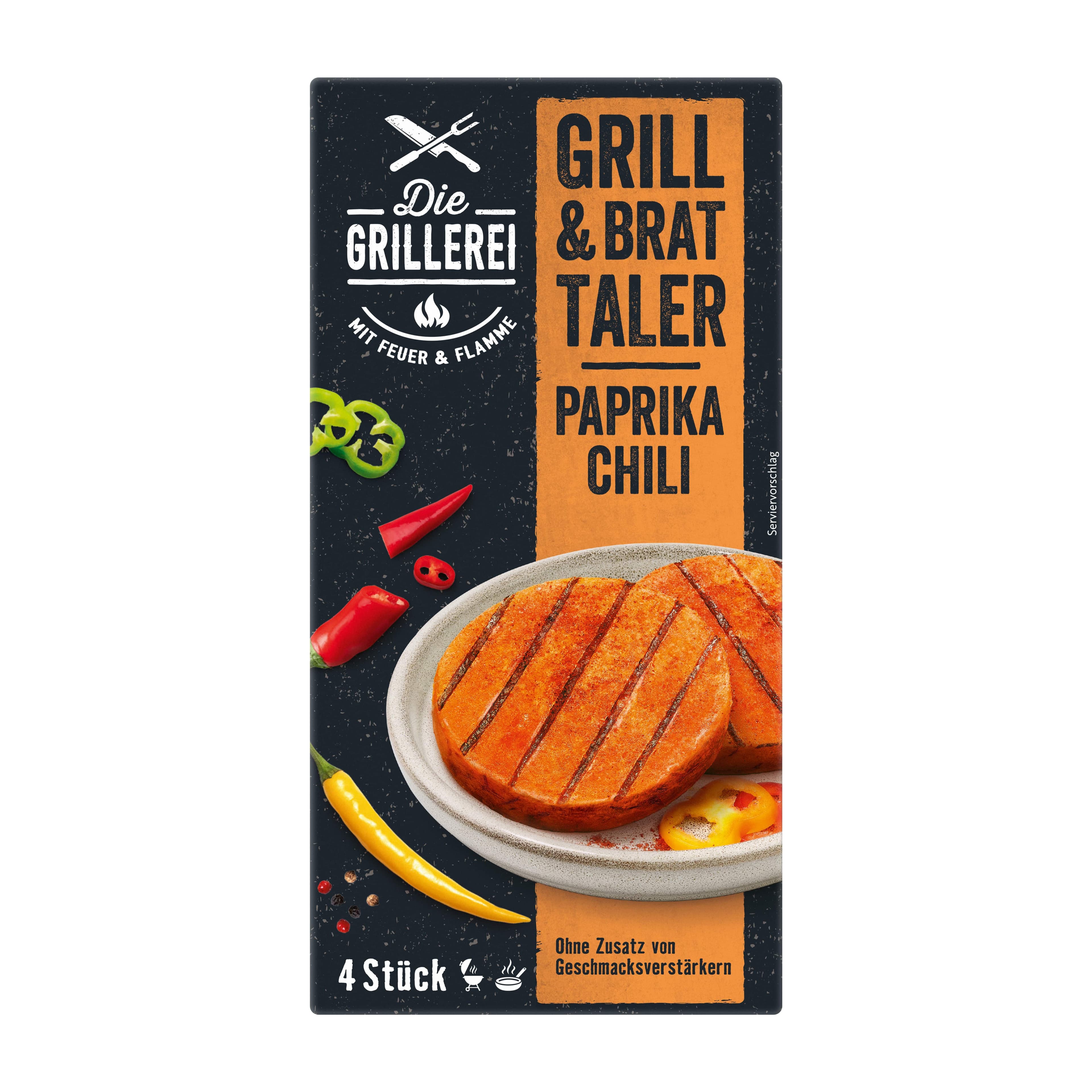 Die Grillerei Grillkaese Paprika Chili