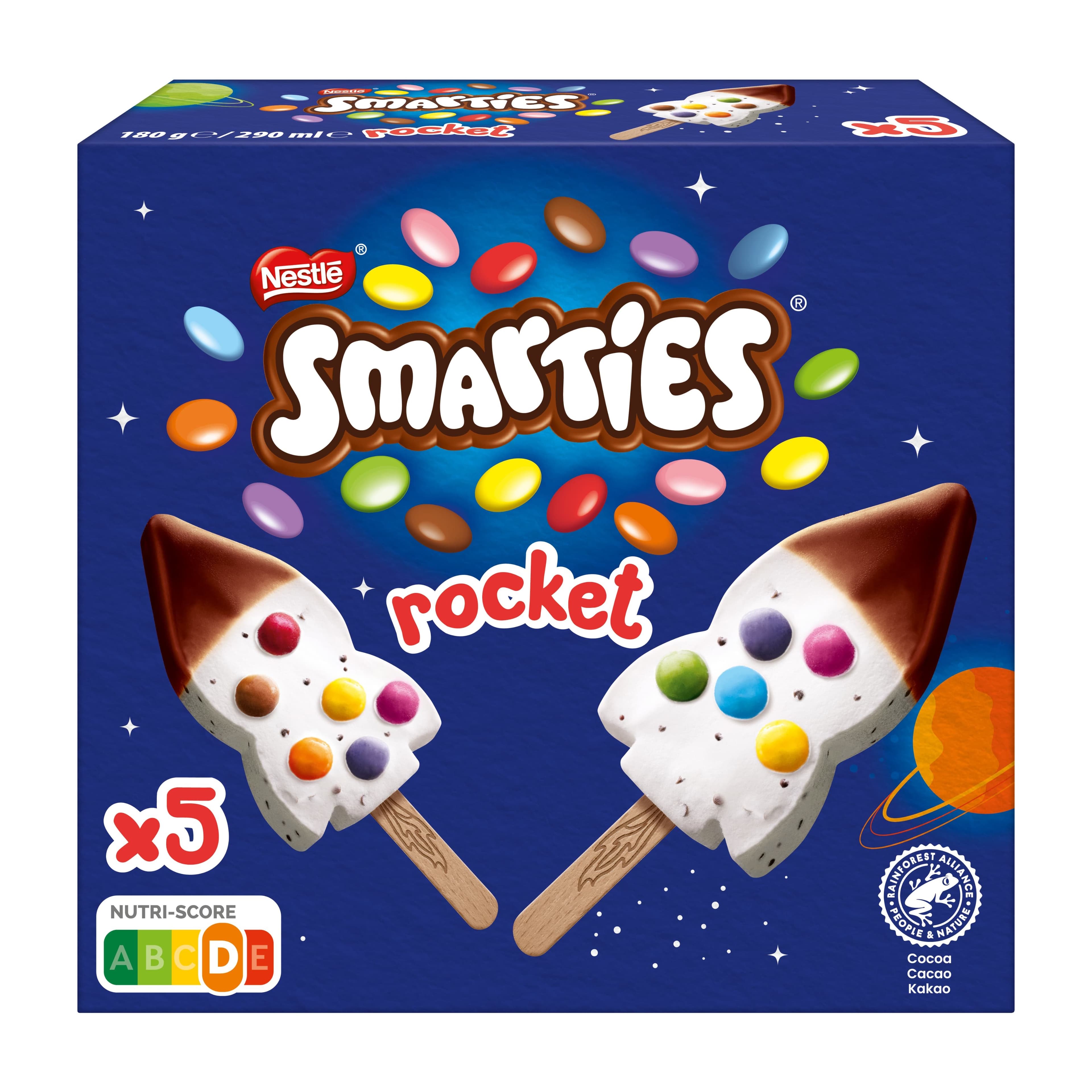 Smarties Eisamstiel Rocket