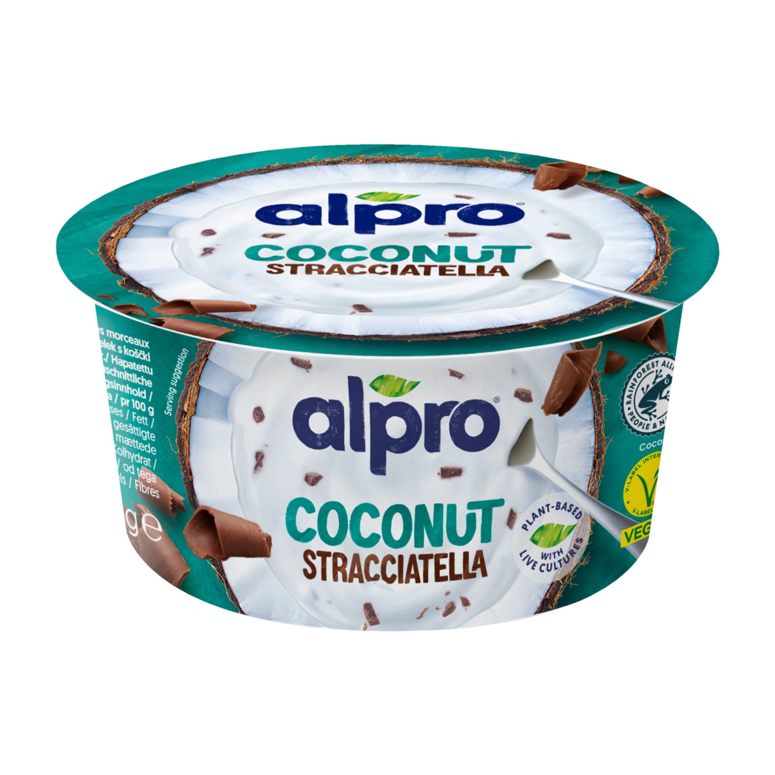 Alpro Kokosjoghurt Stracciatella