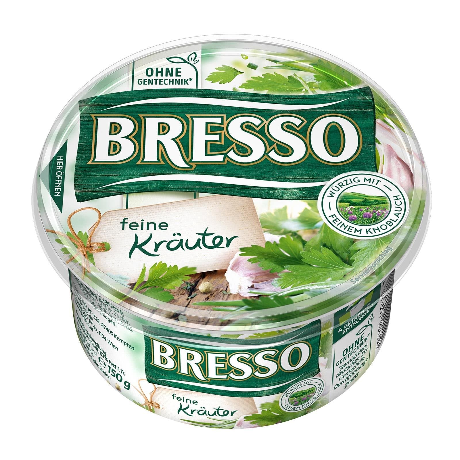 Bresso Frischkaese Feine Kraeuter