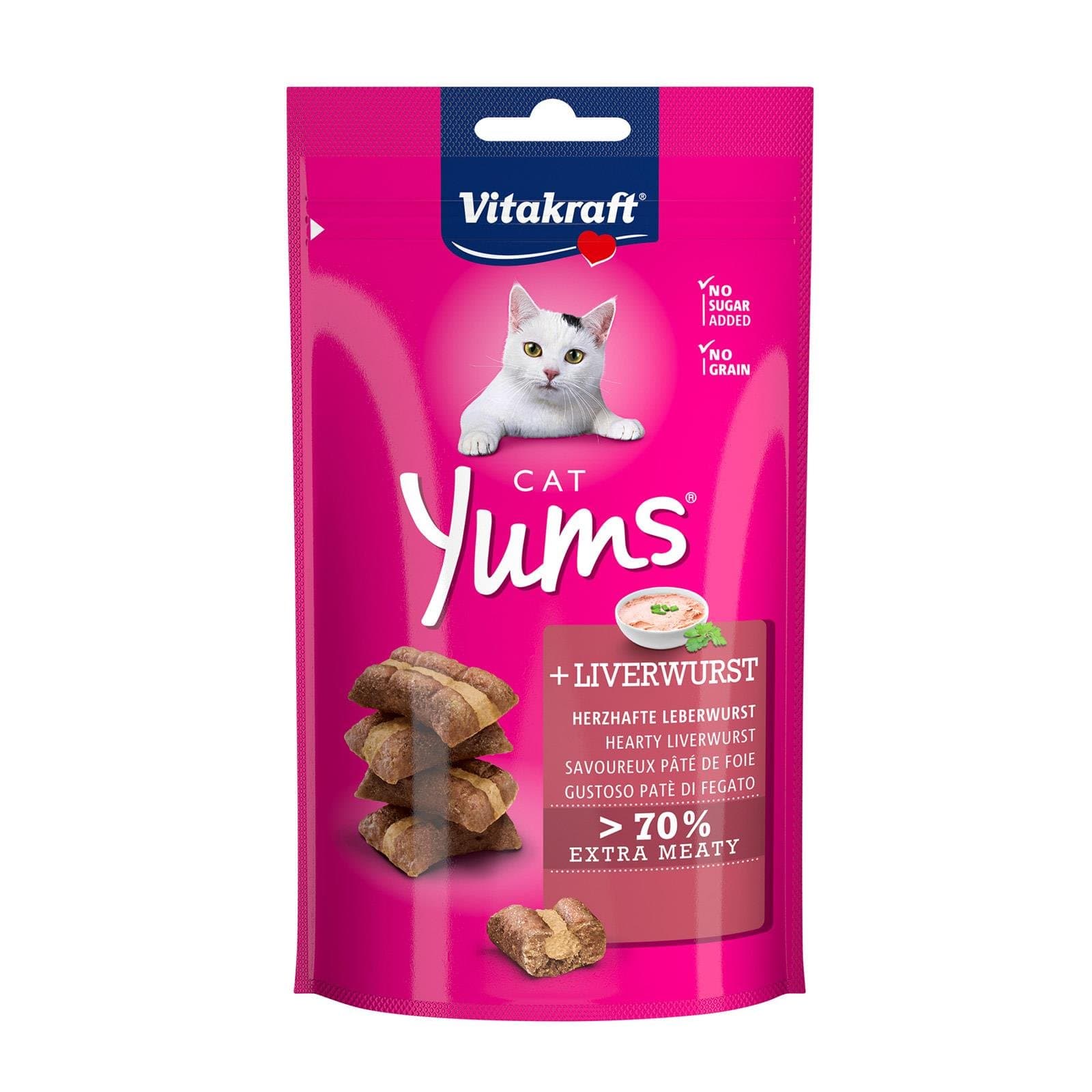 Vitakraft Katzensnack Leberwurst